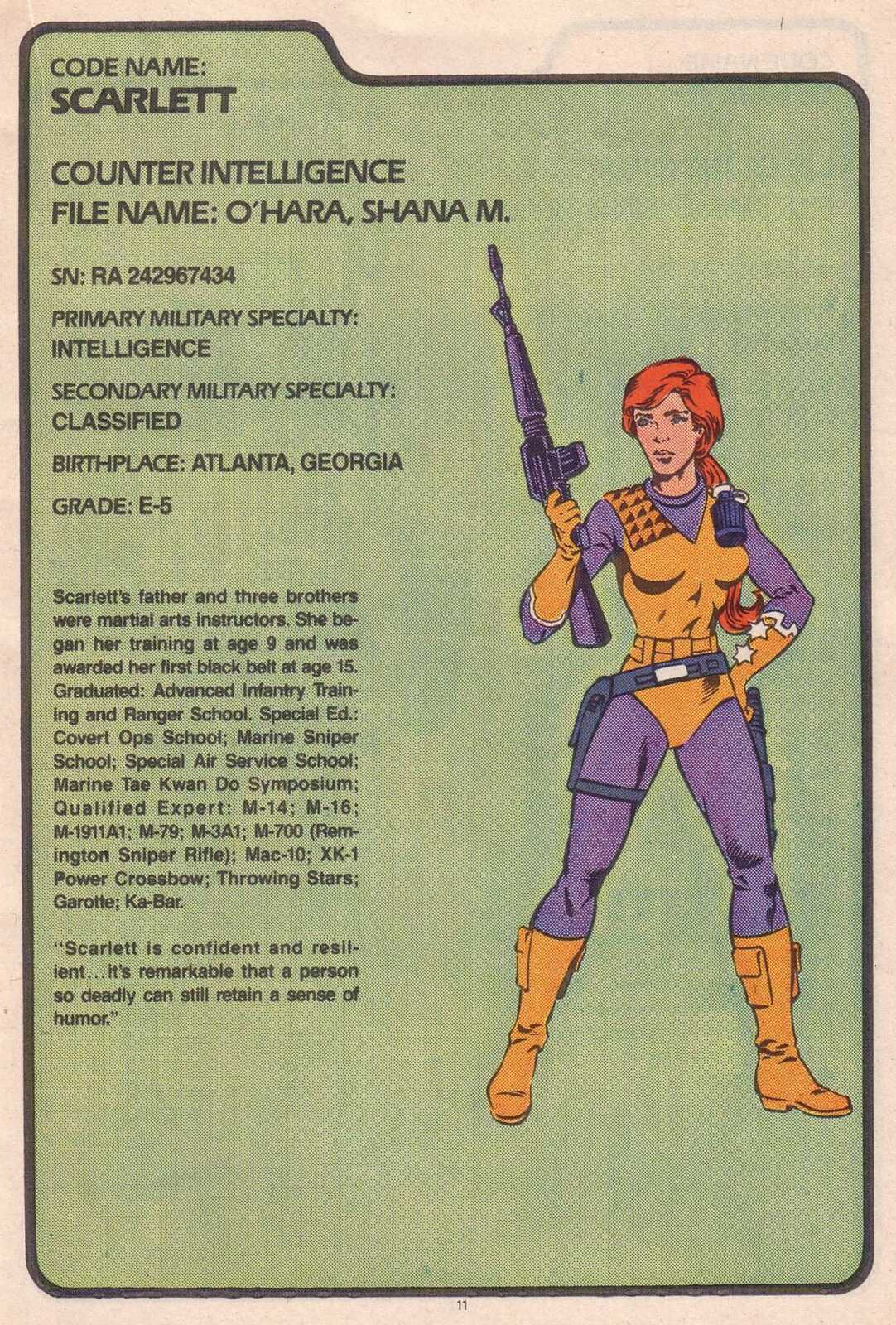 Read online The G.I. Joe Order of Battle comic -  Issue #2 - 13