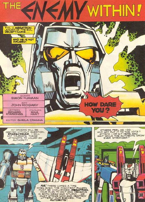 Read online The Transformers (UK) comic -  Issue #13 - 2