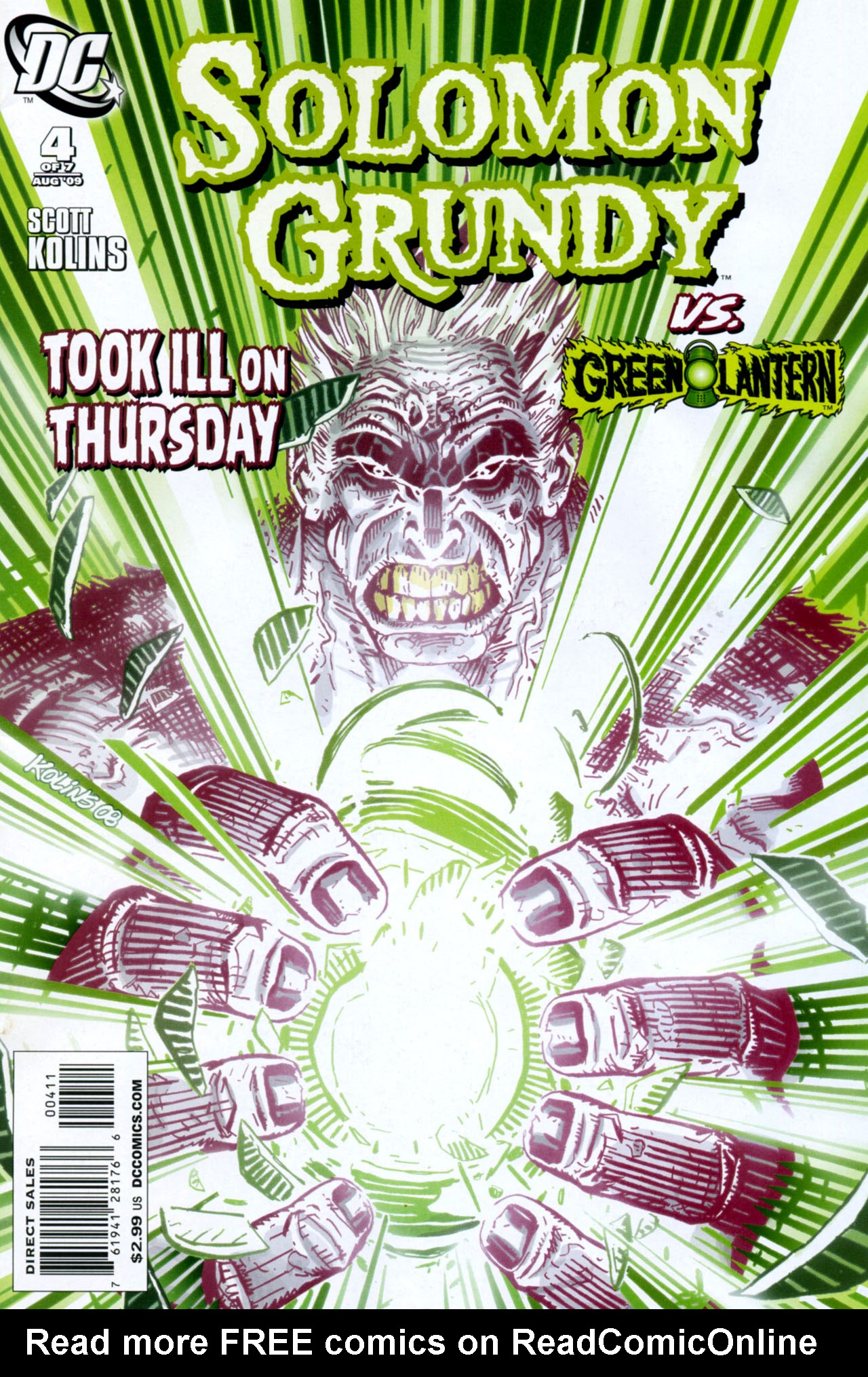 Read online Solomon Grundy comic -  Issue #4 - 1