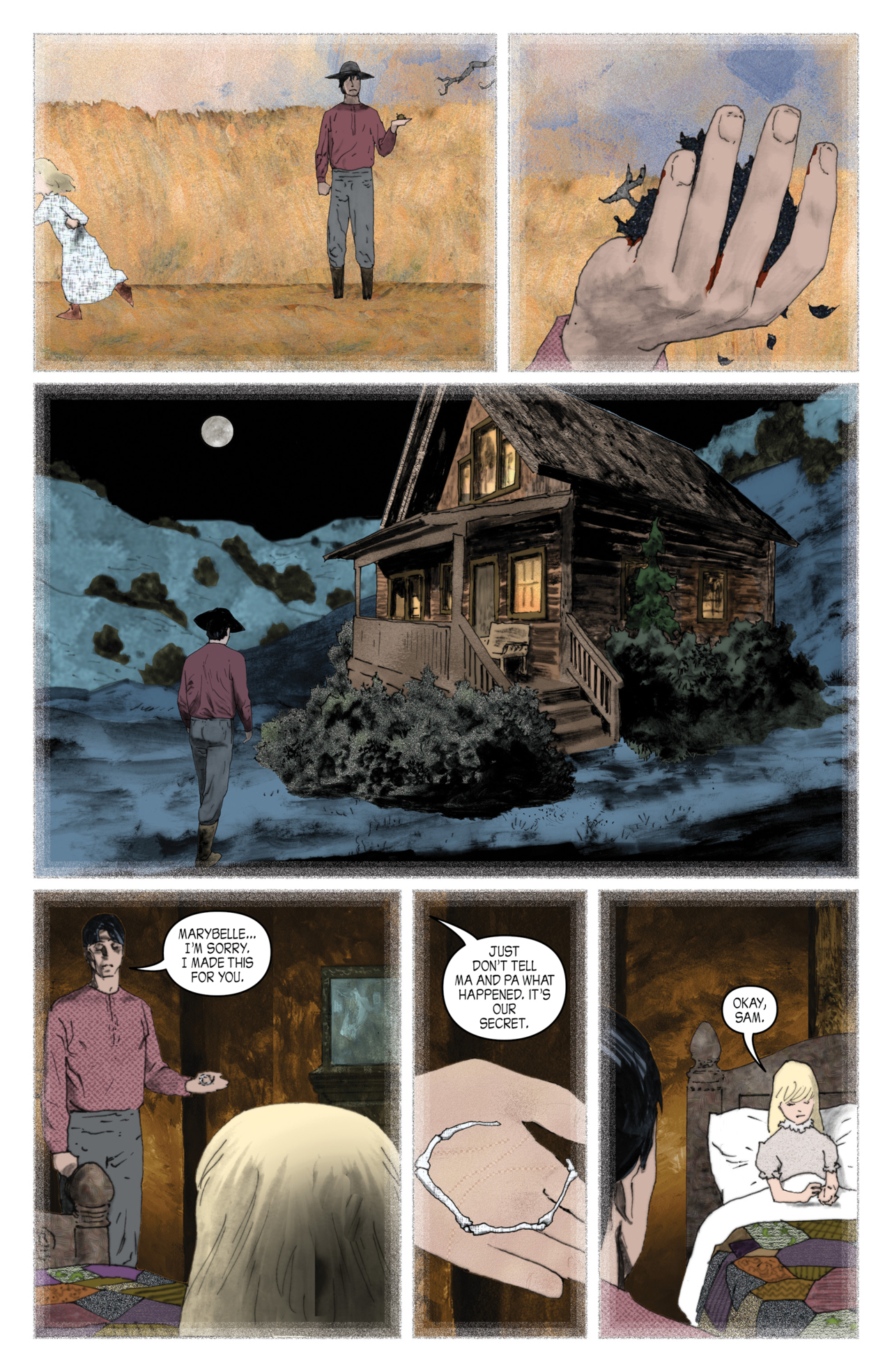 Read online John Carpenter's Night Terrors comic -  Issue # Black Sparrow - 14