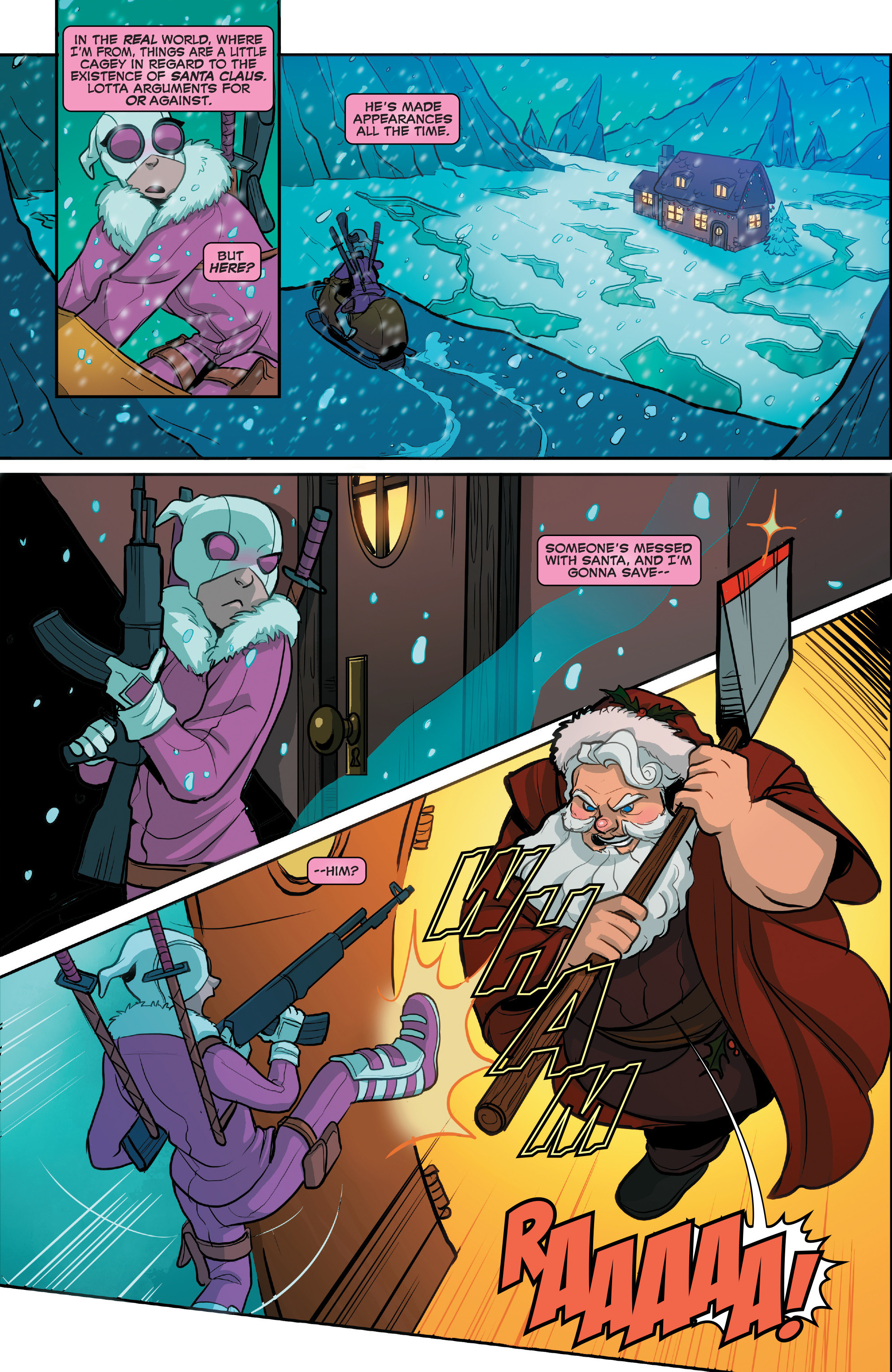 Read online Gwenpool Holiday Special: Merry Mix-Up comic -  Issue # Full - 43