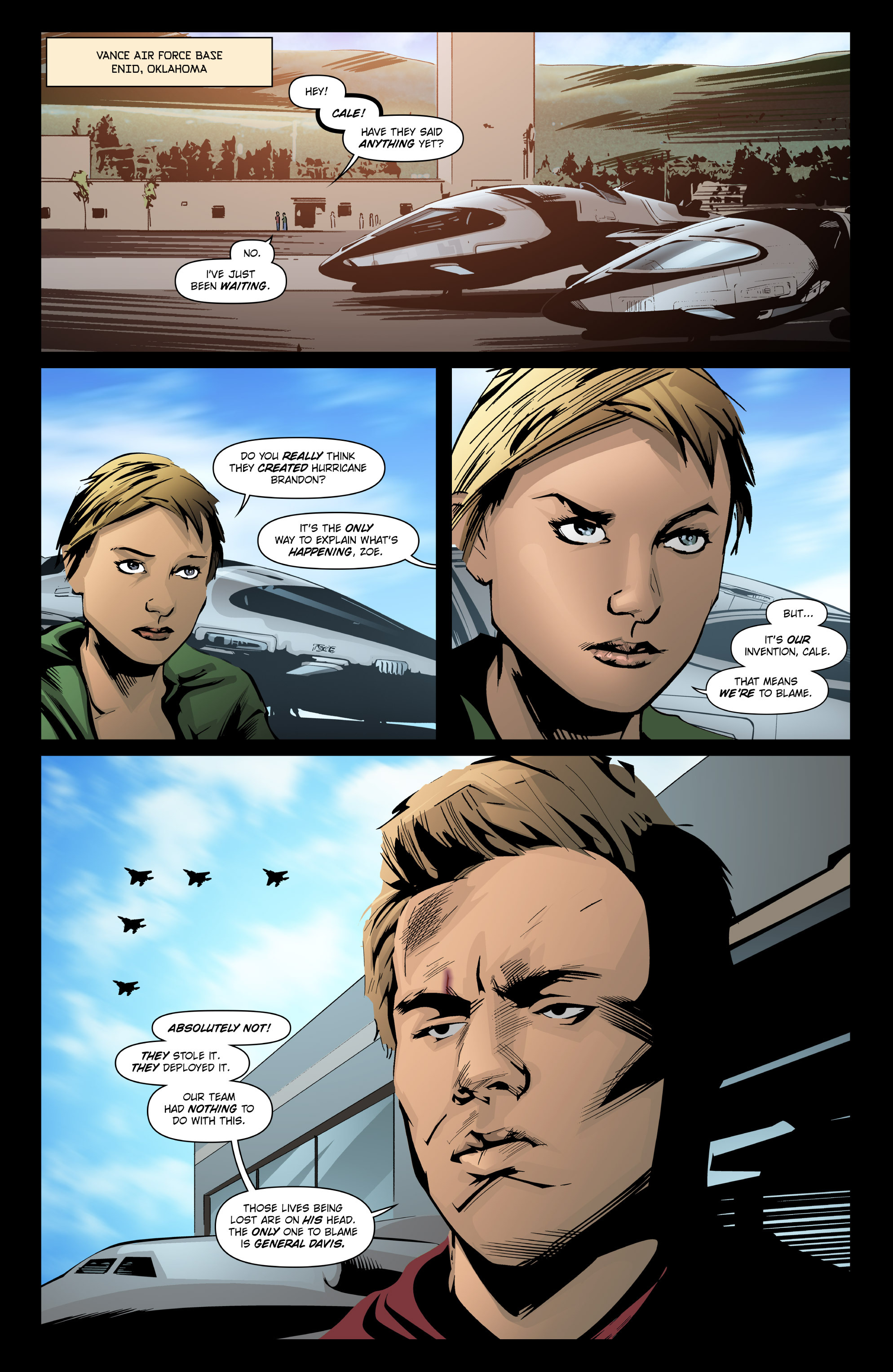 Read online Brainstorm comic -  Issue #3 - 6