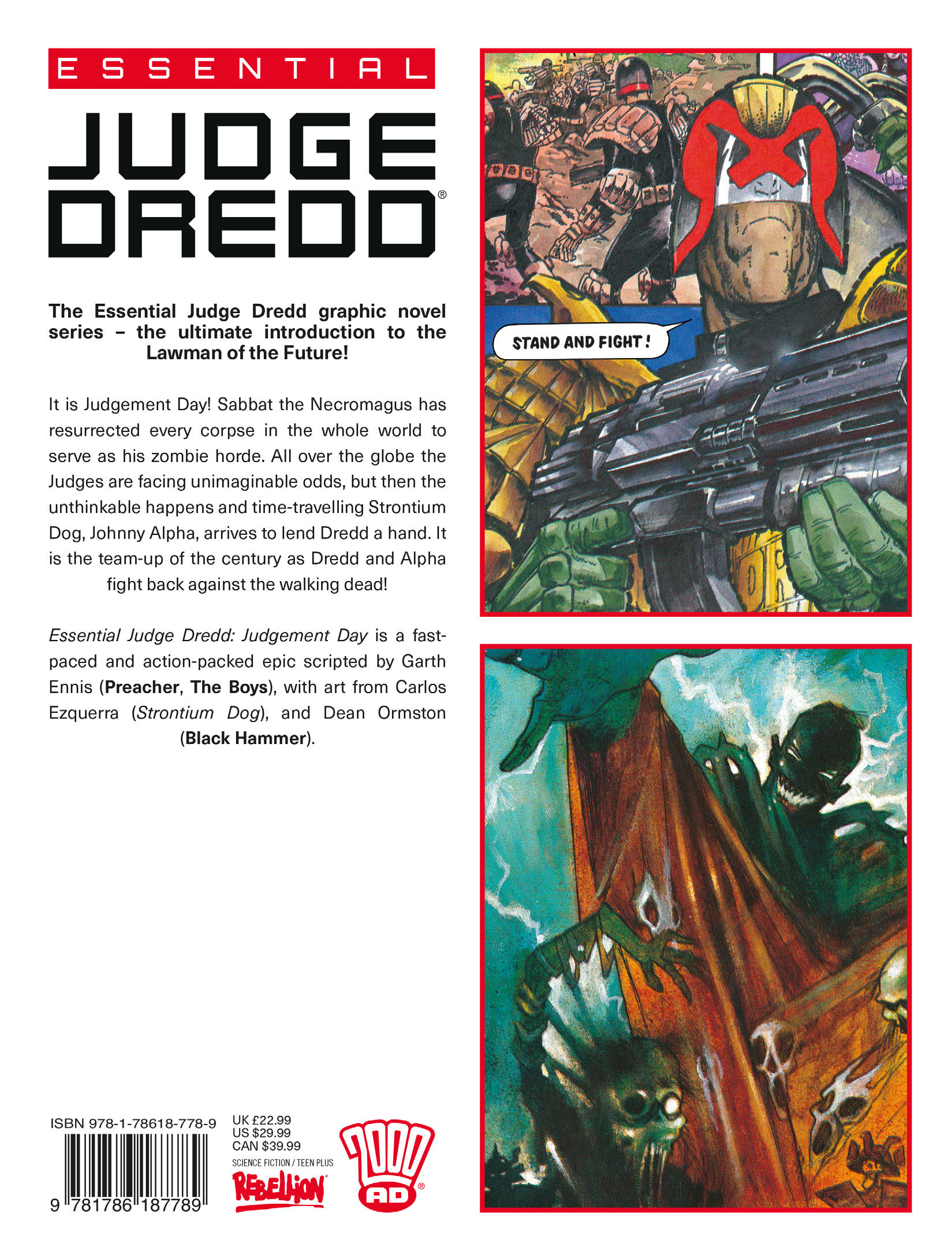 Read online Essential Judge Dredd: Judgement Day comic -  Issue # TPB - 164