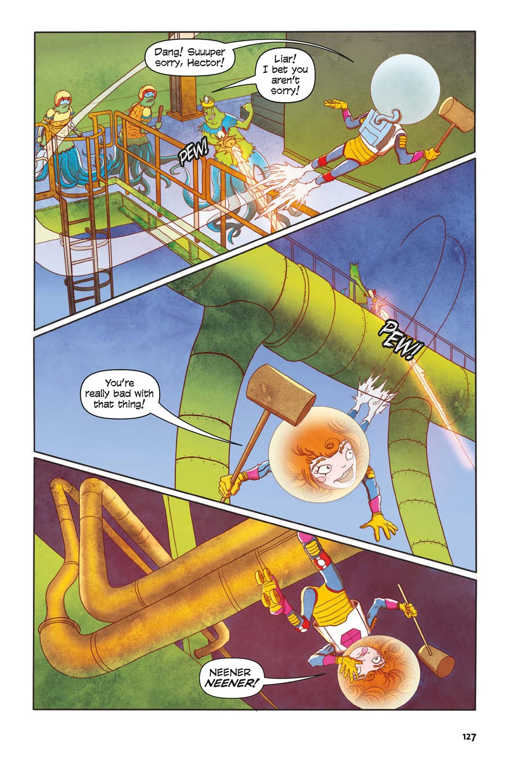 Read online Billie Blaster and the Robot Army From Outer Space comic -  Issue # TPB (Part 2) - 36