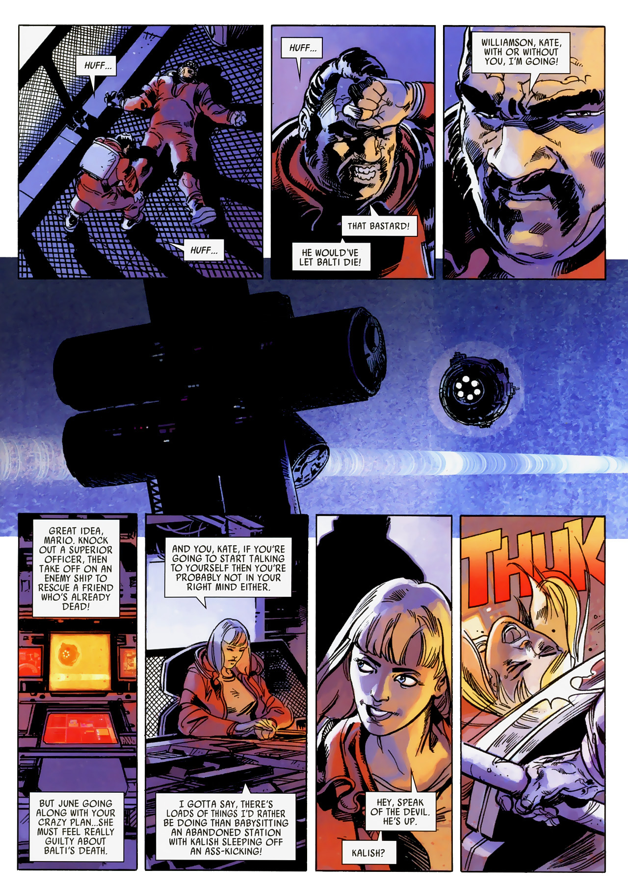 Read online Universal War One comic -  Issue #3 - 15