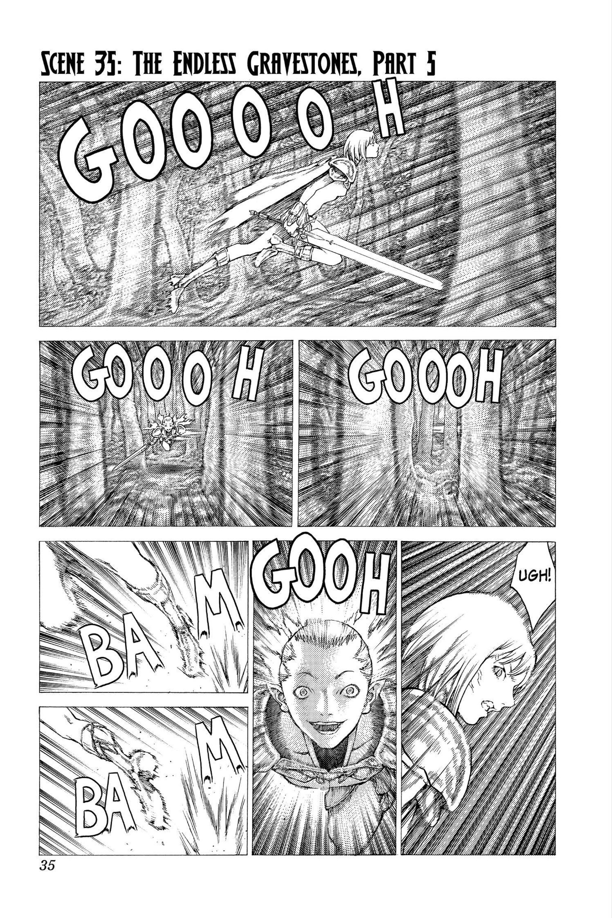 Read online Claymore comic -  Issue #7 - 32