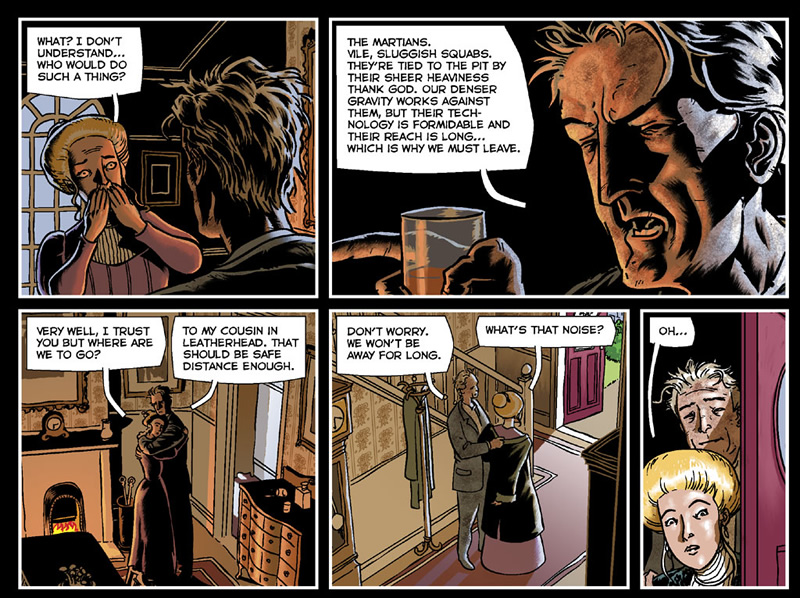 Read online H. G. Wells' The War of the Worlds comic -  Issue # TPB - 29