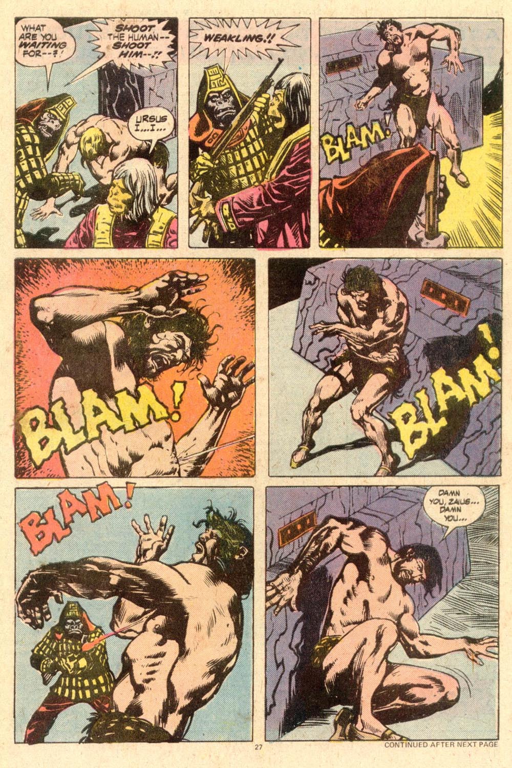Read online Adventures on the Planet of the Apes comic -  Issue #11 - 18
