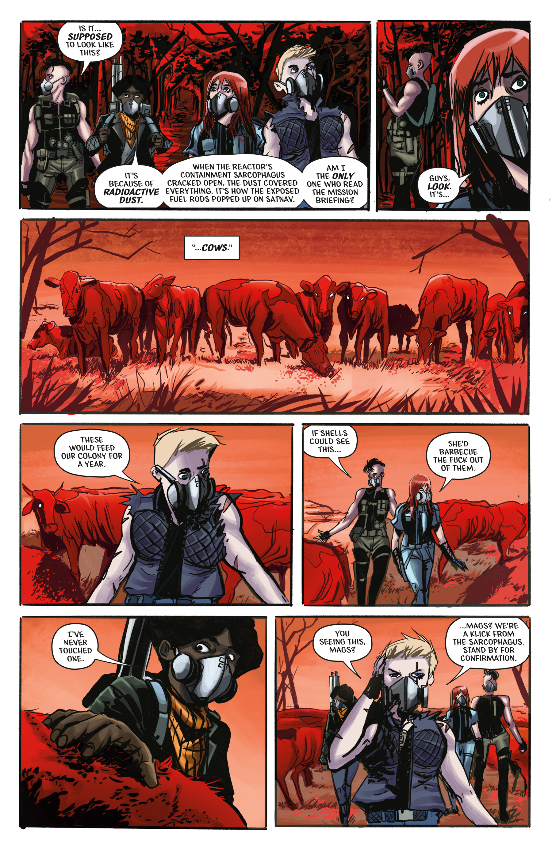 Read online Savage Squad 6 comic -  Issue #2 - 9