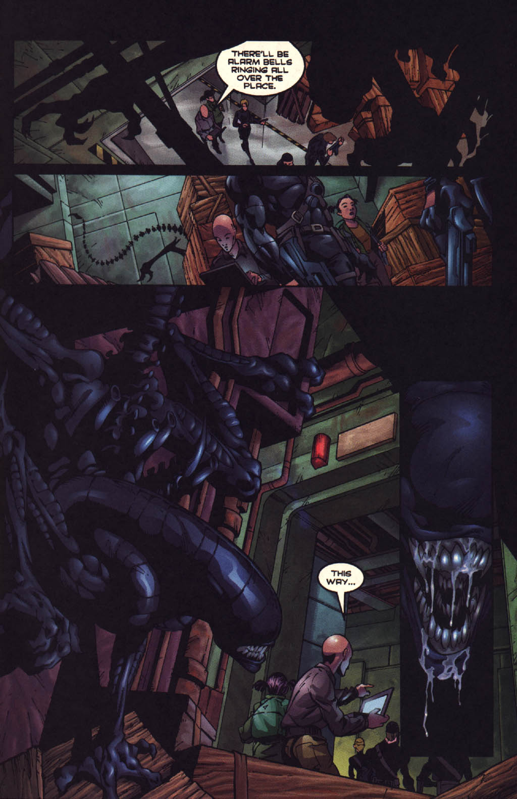 Read online Aliens vs. Predator: Xenogenesis comic -  Issue #1 - 22