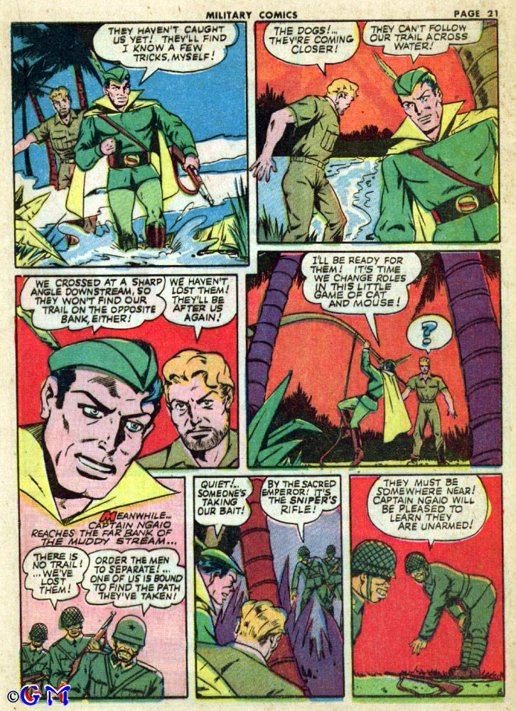Read online Military Comics comic -  Issue #23 - 23