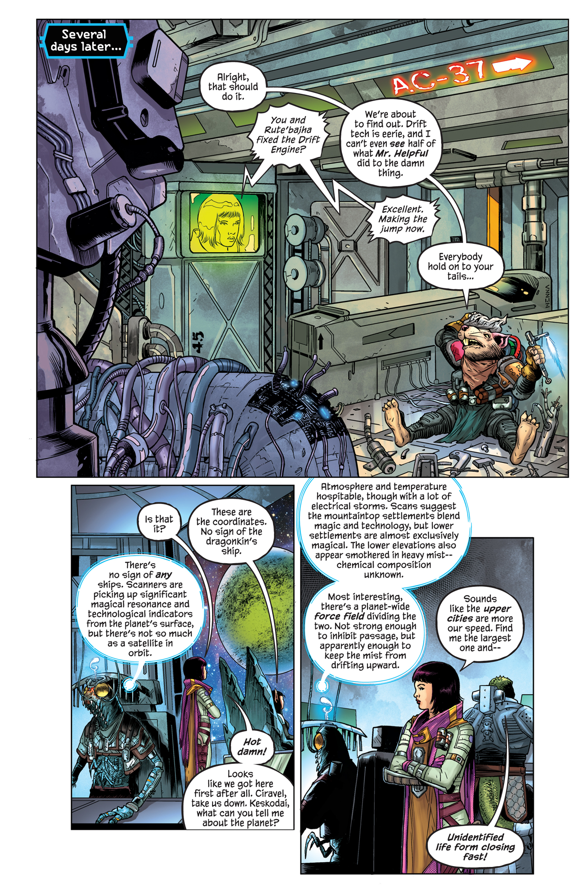 Read online Starfinder: Angels of the Drift comic -  Issue #2 - 13