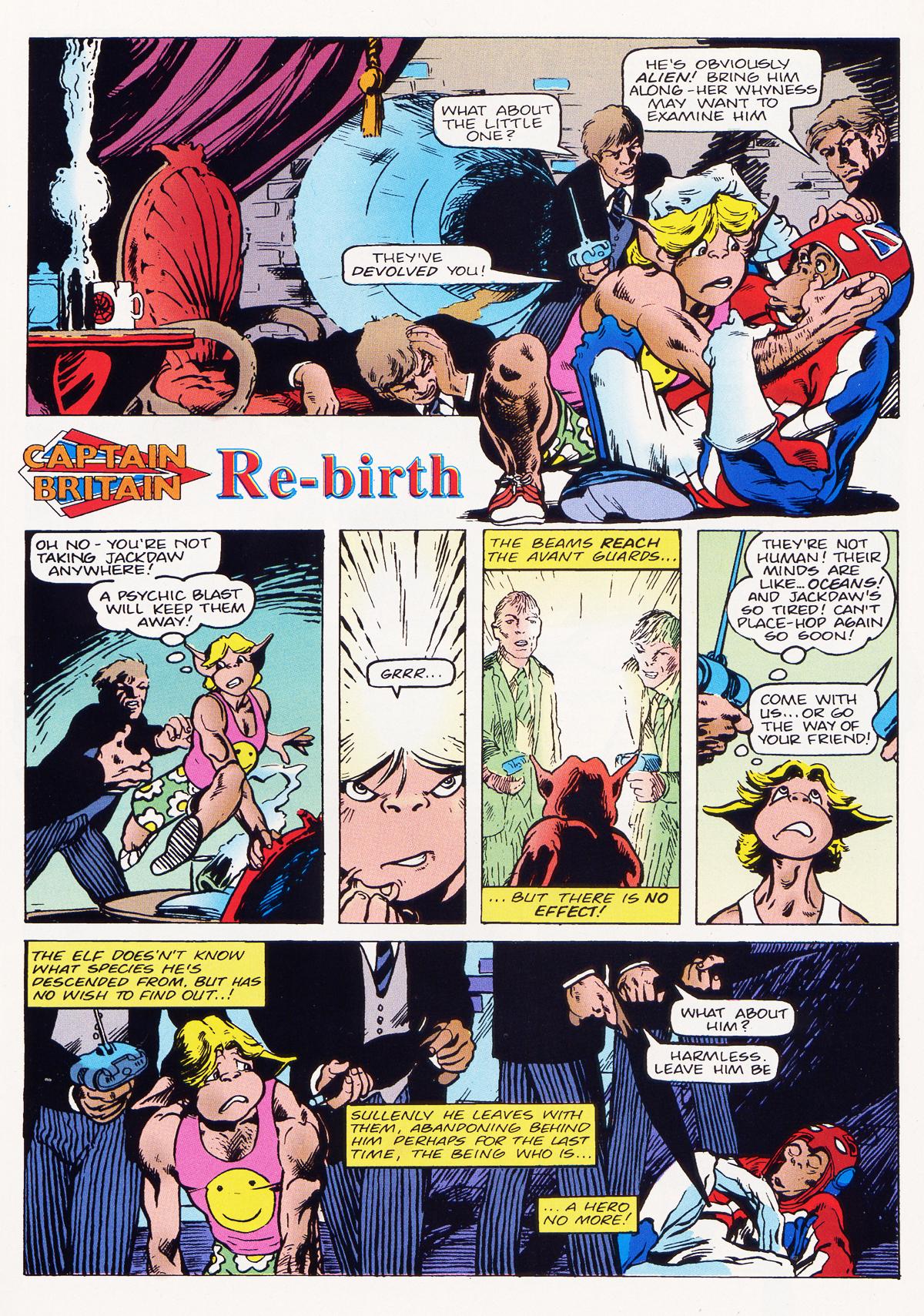 Read online X-Men Archives Featuring Captain Britain comic -  Issue #1 - 24