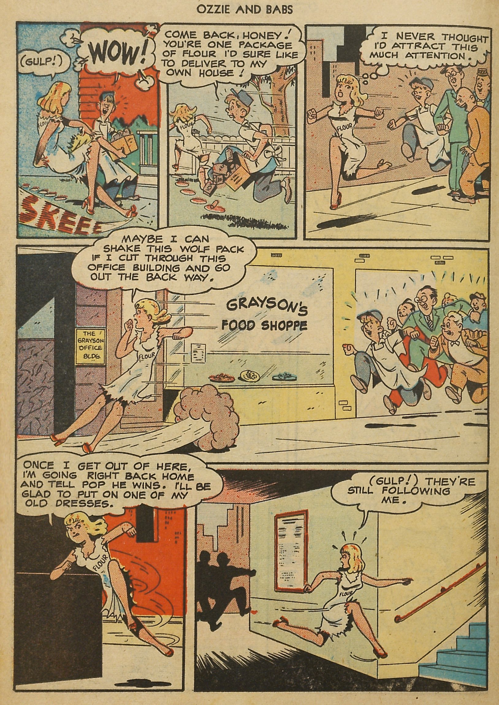 Read online Ozzie And Babs comic -  Issue #7 - 28