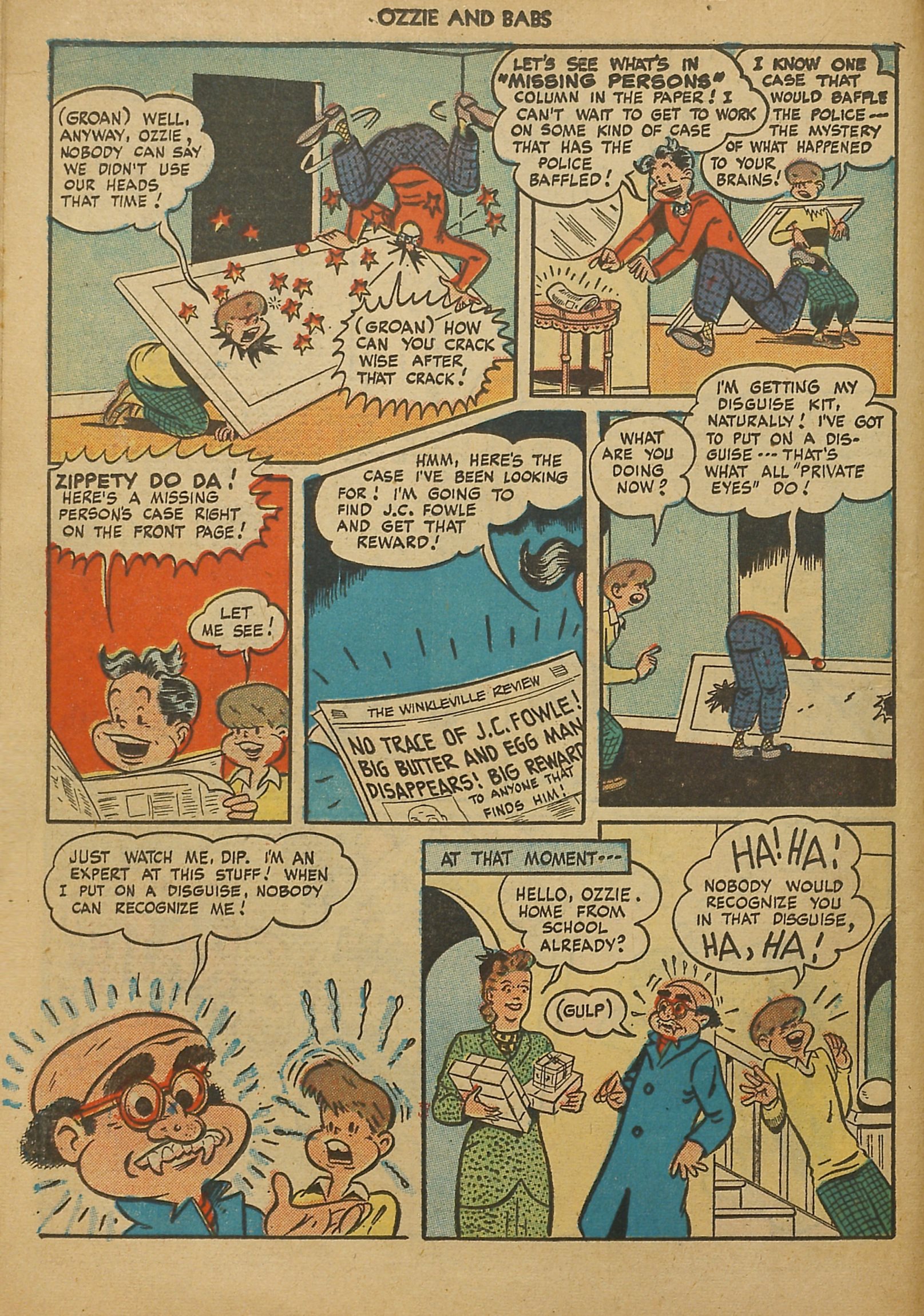 Read online Ozzie And Babs comic -  Issue #11 - 18