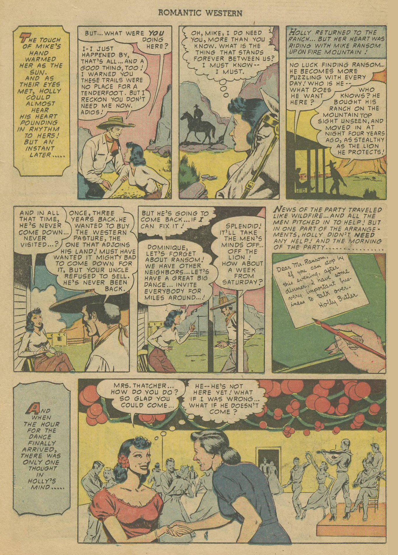 Read online Romantic Western comic -  Issue #3 - 18