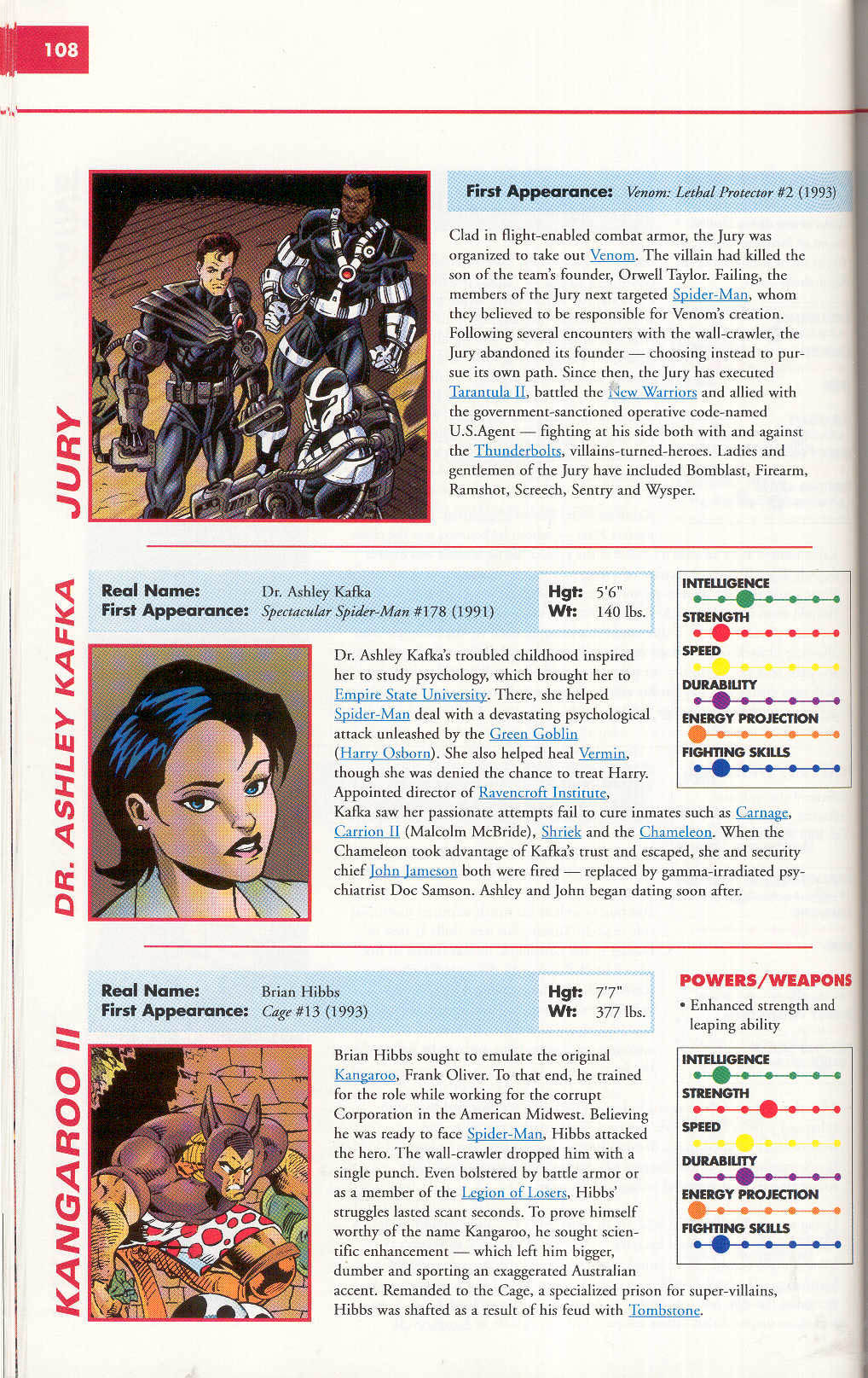 Read online Marvel Encyclopedia comic -  Issue # TPB 4 - 108