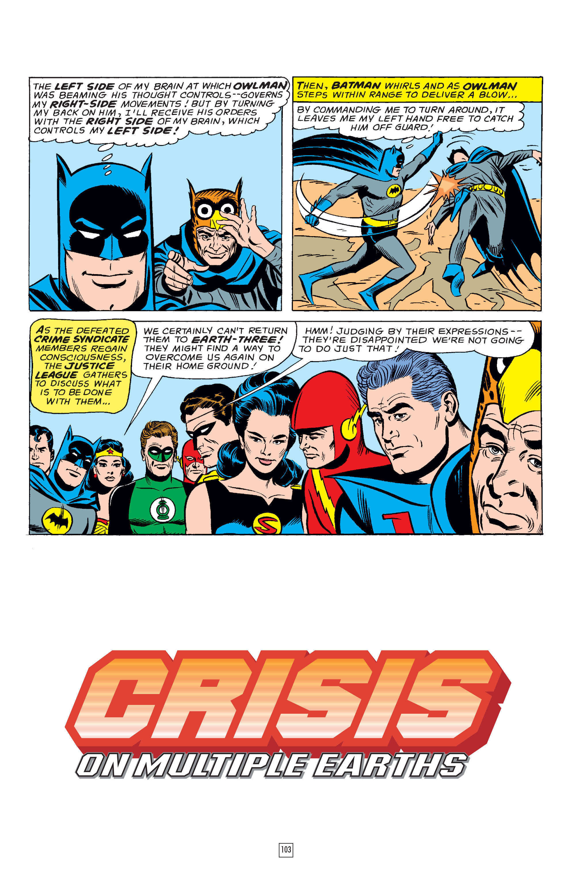Read online Crisis on Multiple Earths comic -  Issue # TPB 1 - 104