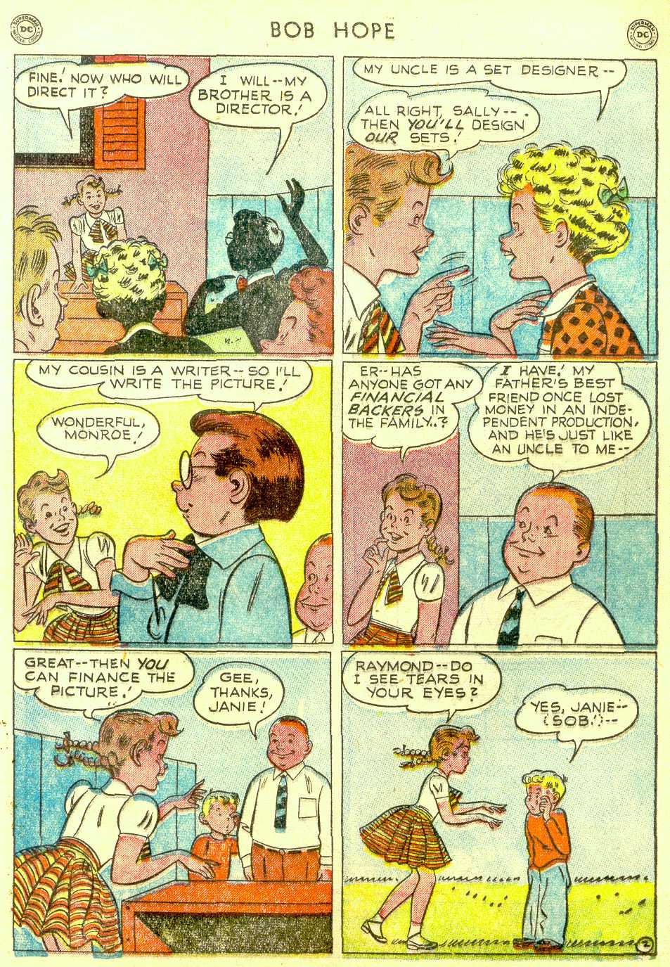 Read online The Adventures of Bob Hope comic -  Issue #6 - 29