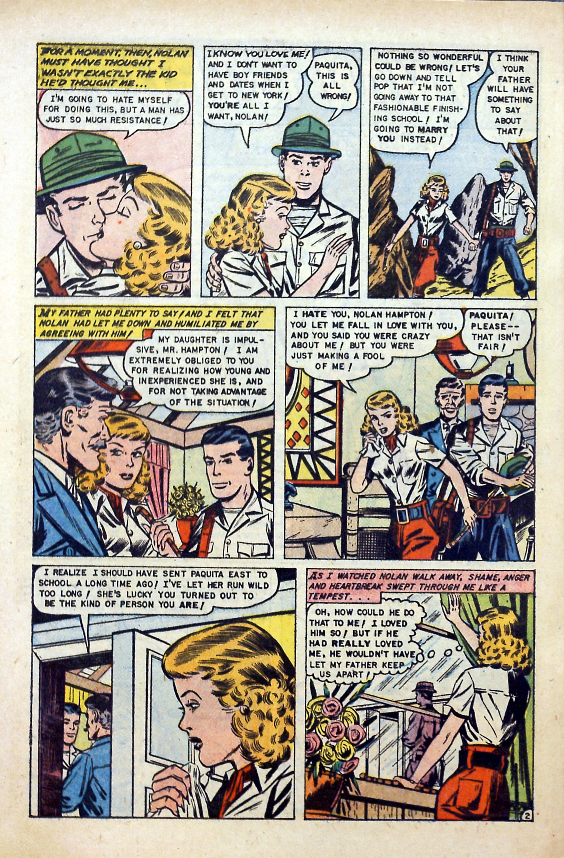 Read online Glamorous Romances comic -  Issue #90 - 28