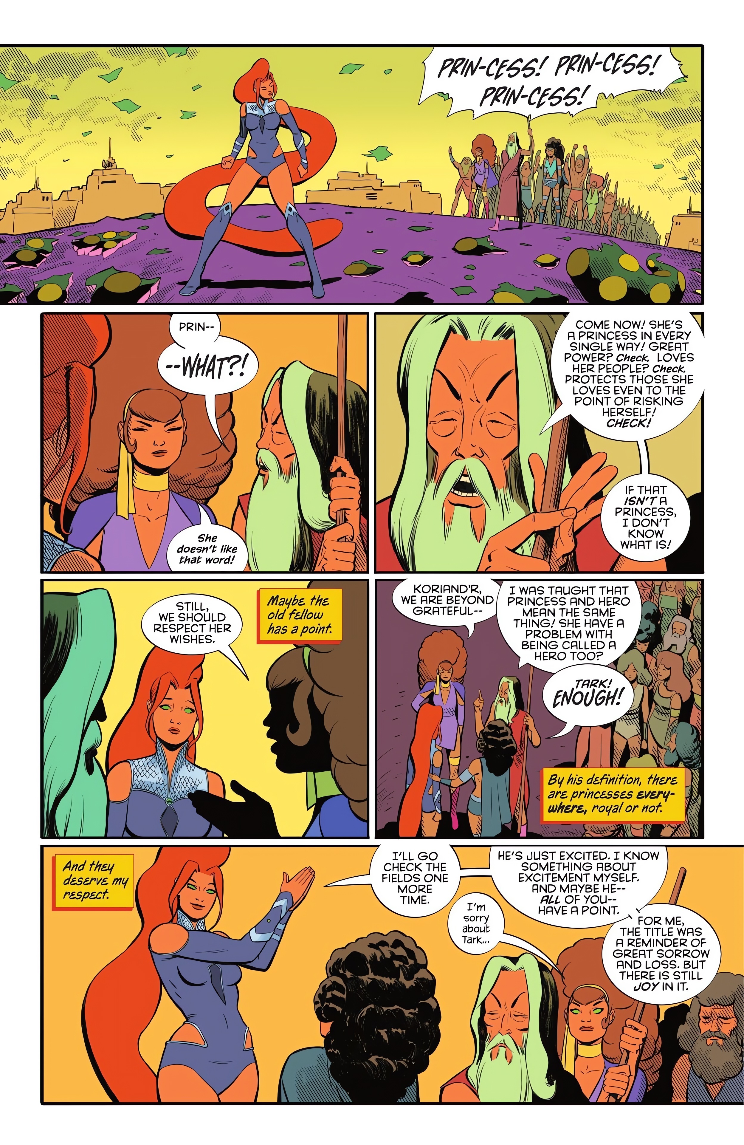 Read online Tales of the Titans comic -  Issue #1 - 21