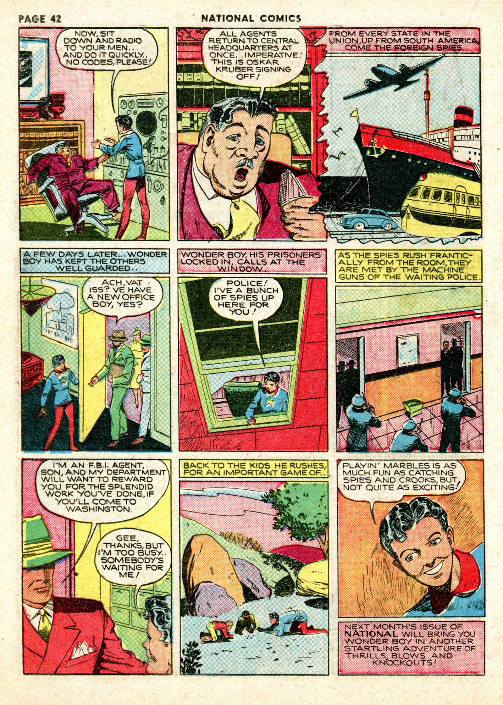 Read online National Comics comic -  Issue #8 - 44