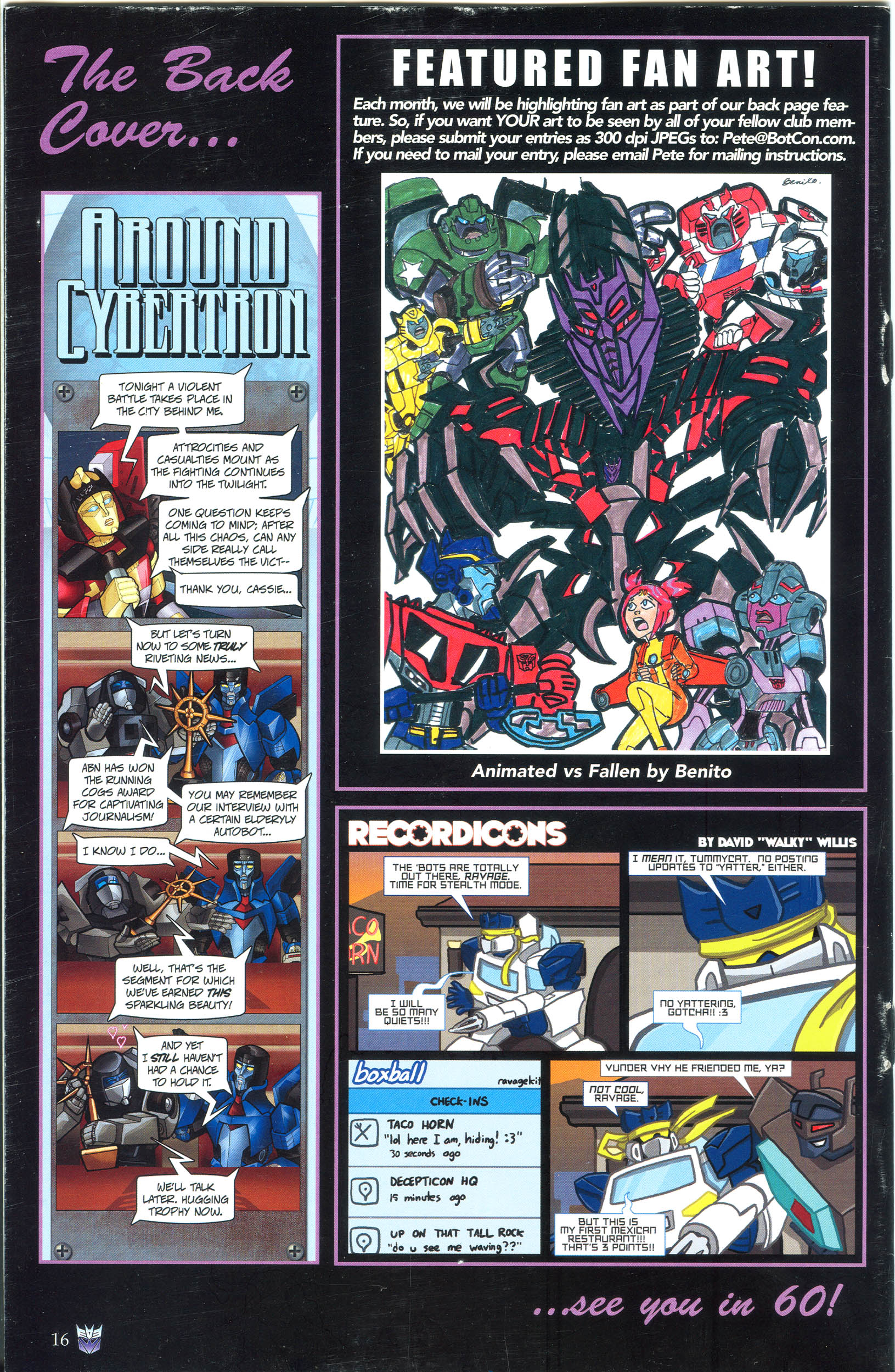 Read online Transformers: Collectors' Club comic -  Issue #39 - 16