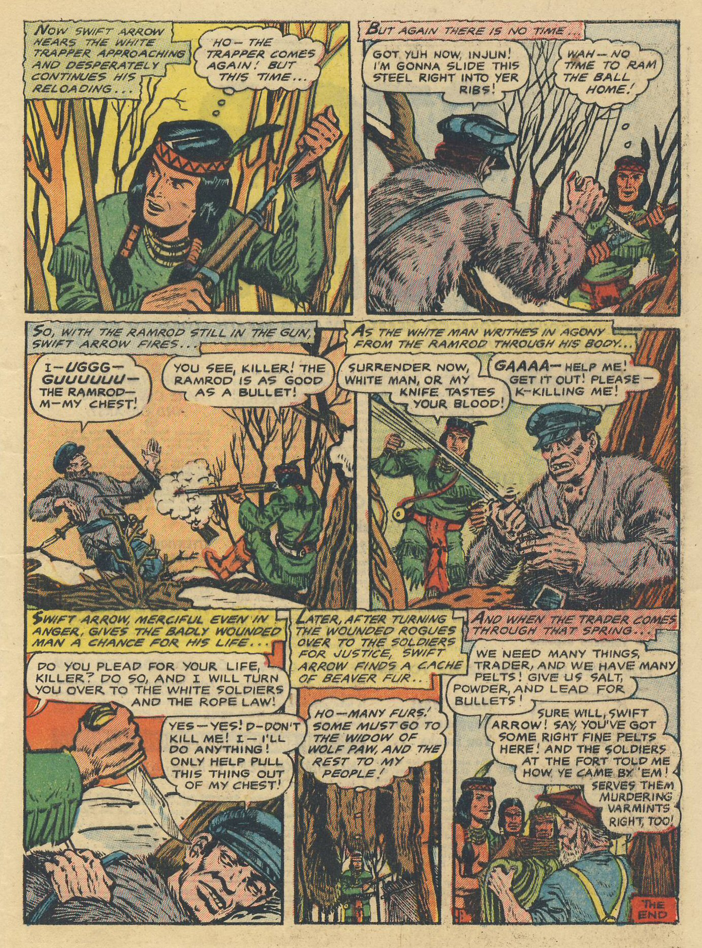 Read online Swift Arrow (1954) comic -  Issue #5 - 9