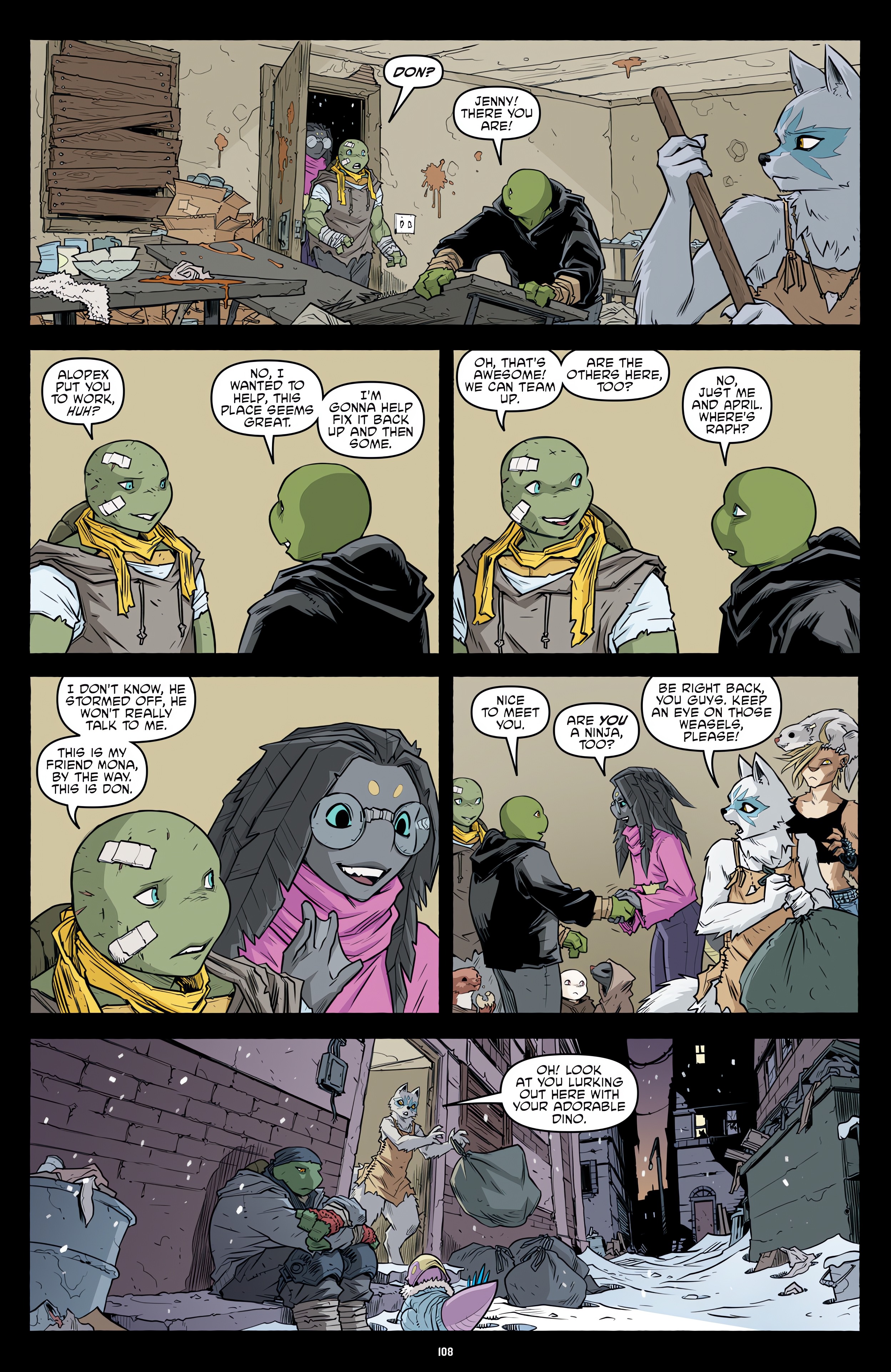 Read online Teenage Mutant Ninja Turtles: The IDW Collection comic -  Issue # TPB 14 (Part 2) - 8