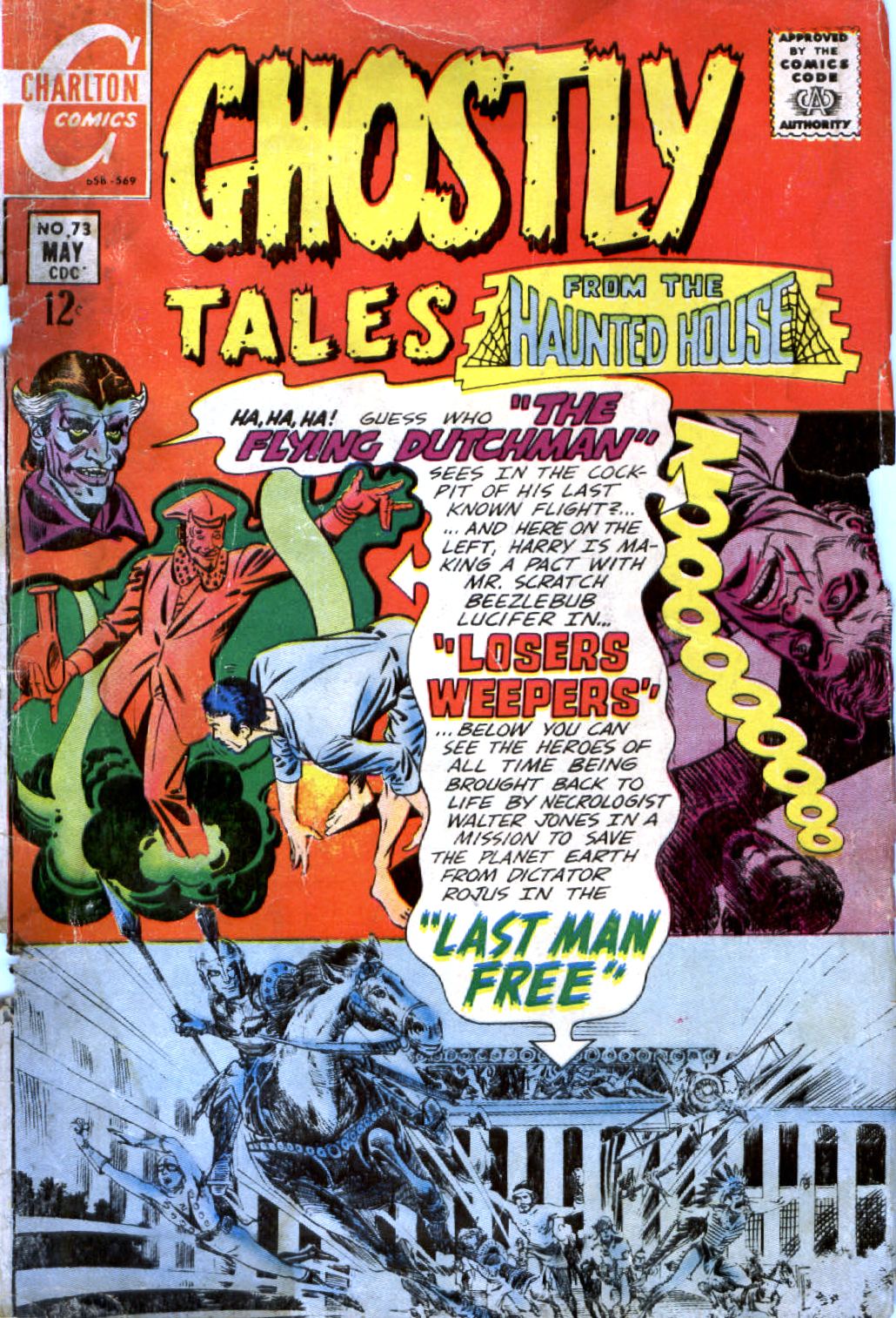 Read online Ghostly Tales comic -  Issue #73 - 1