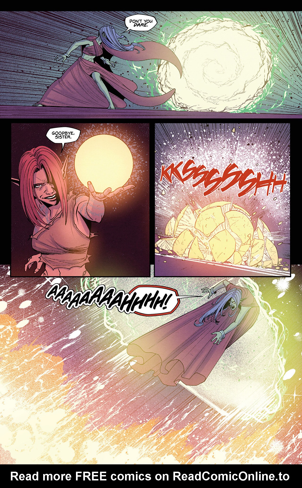 Read online Queen of Swords: A Barbaric Story comic -  Issue #3 - 32