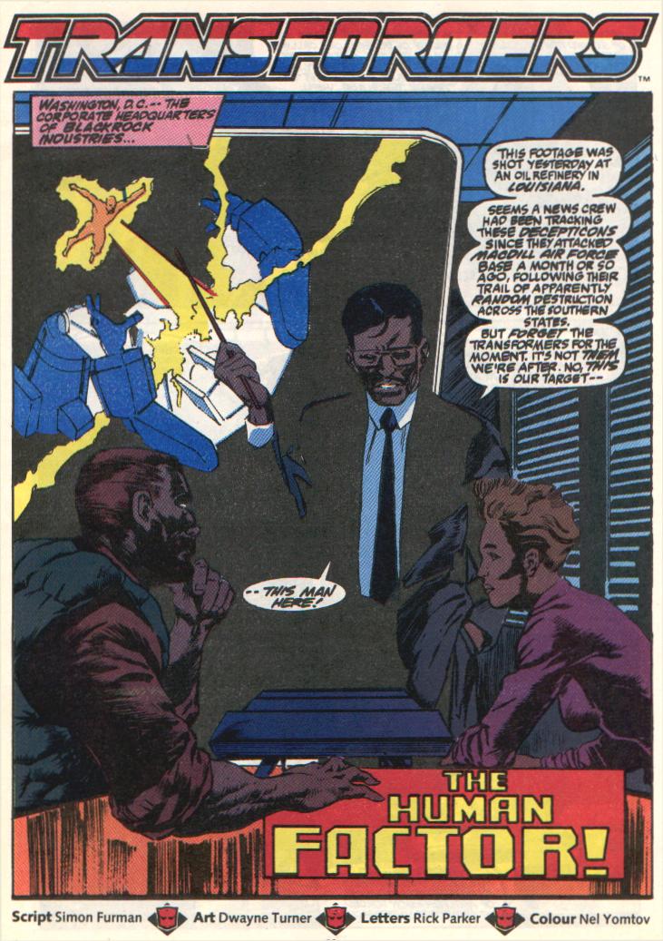 Read online The Transformers (UK) comic -  Issue #302 - 2
