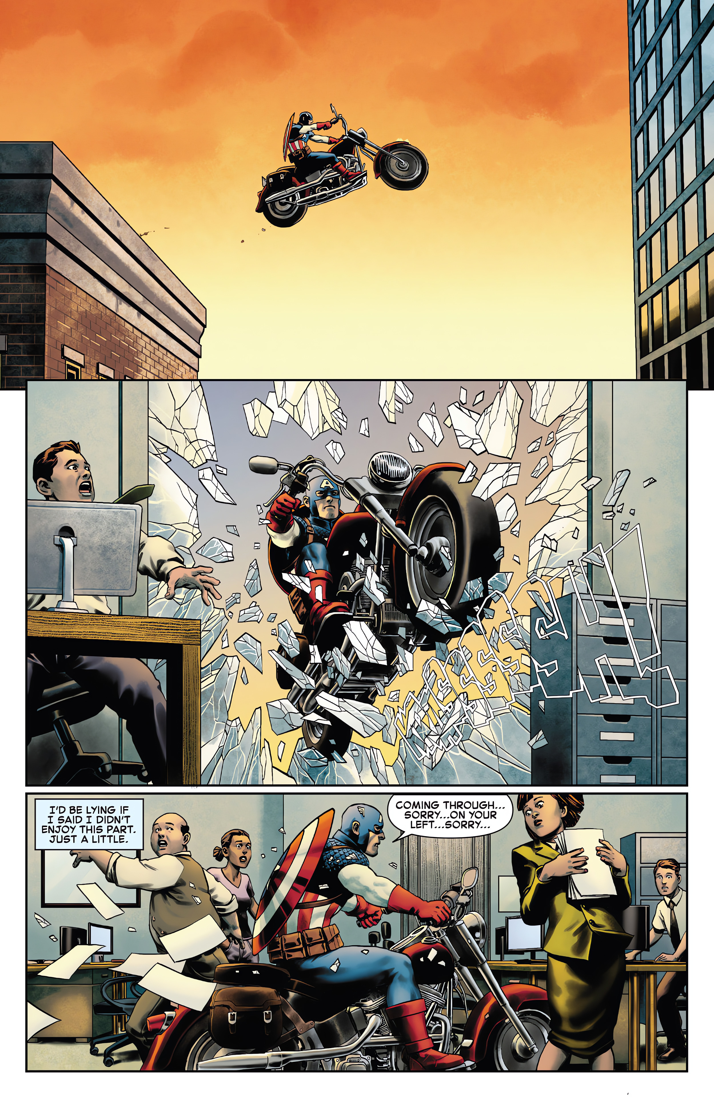 Read online Captain America (2023) comic -  Issue #1 - 3