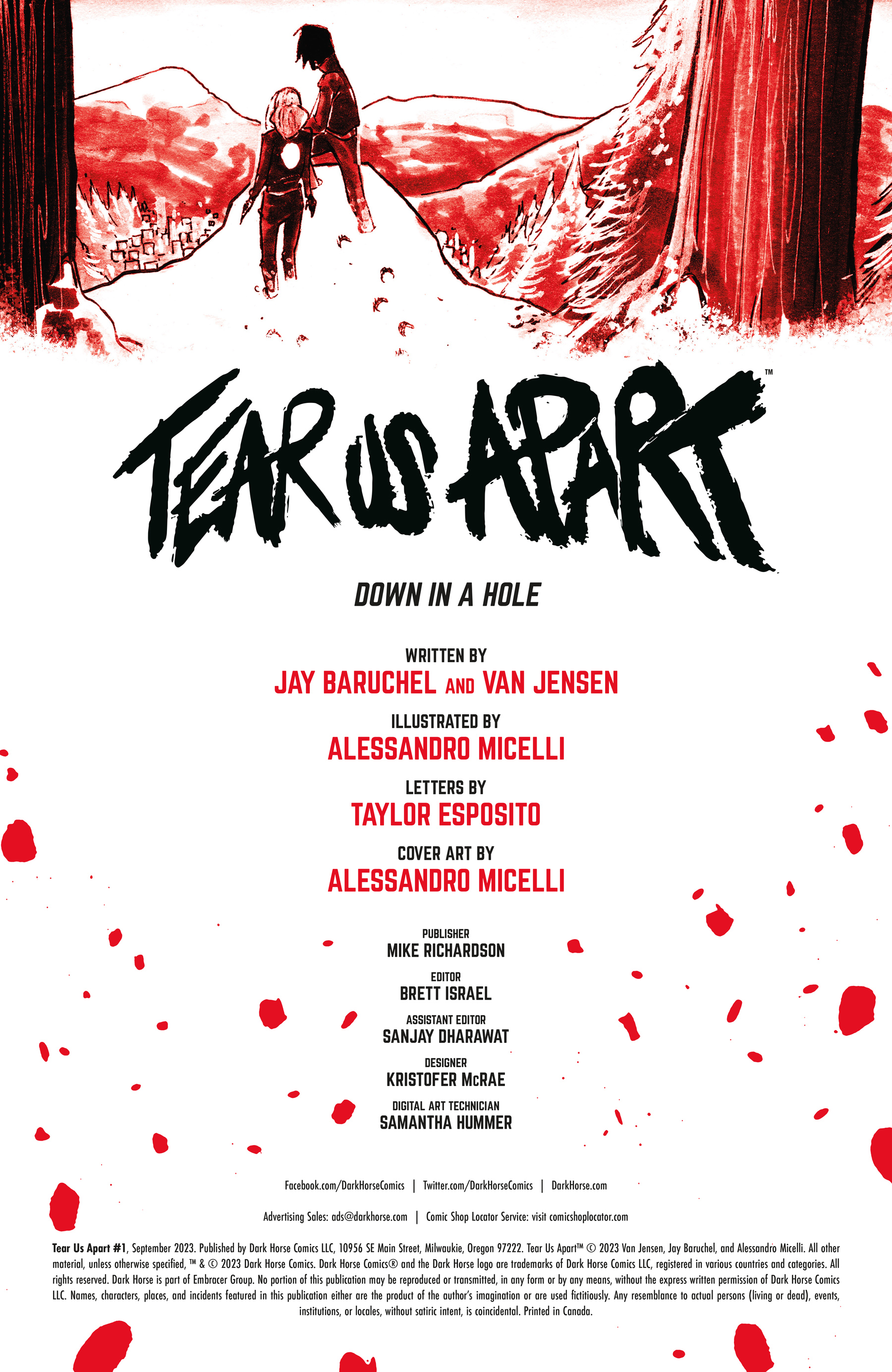 Read online Tear Us Apart comic -  Issue #1 - 2