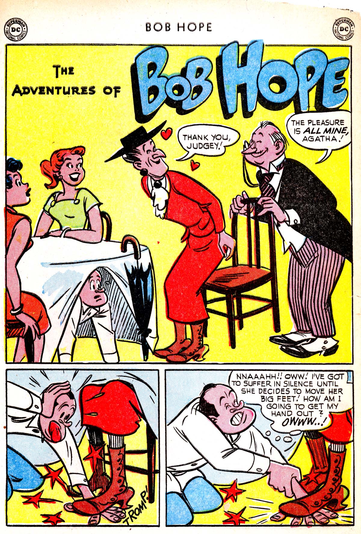Read online The Adventures of Bob Hope comic -  Issue #29 - 28