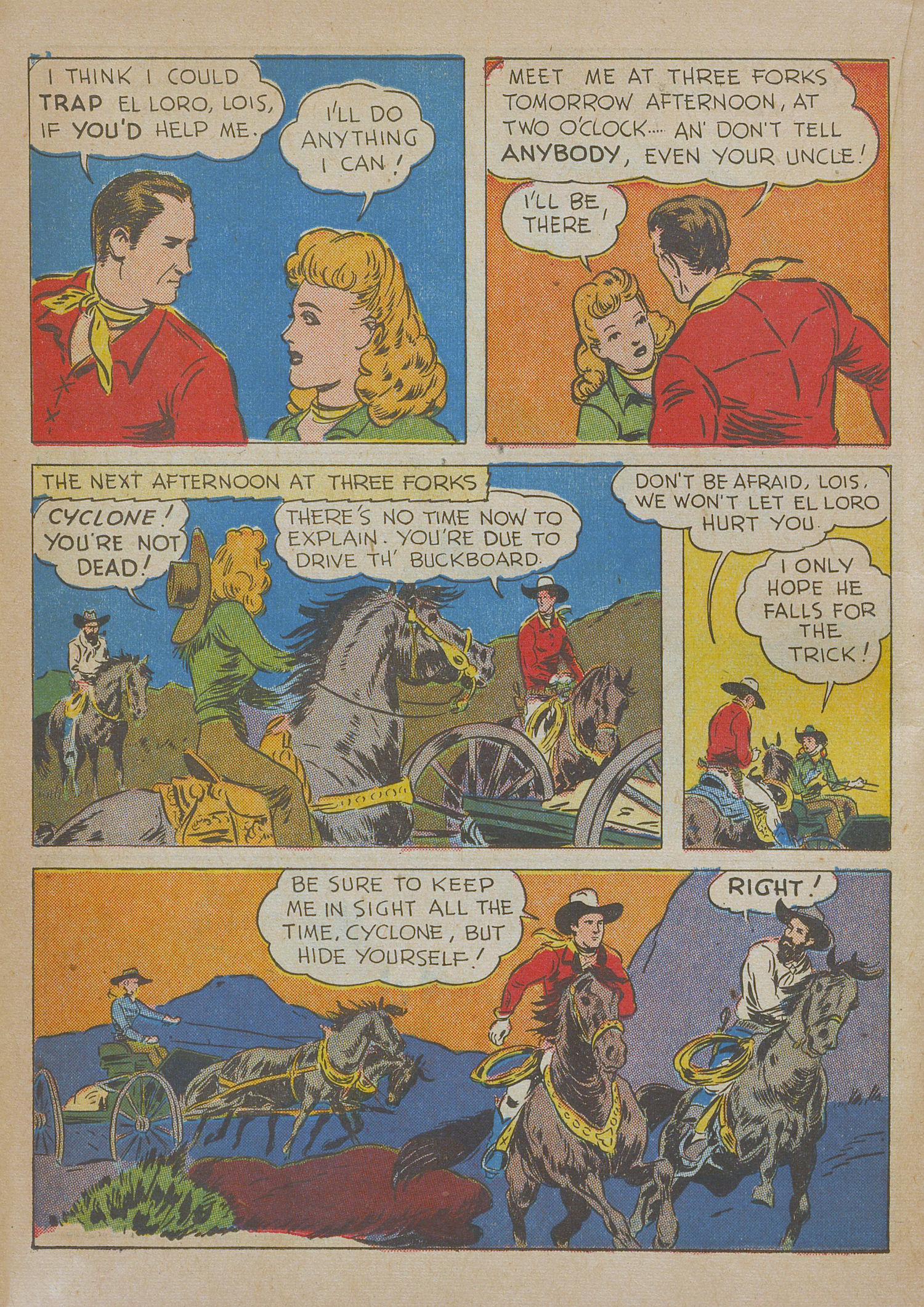 Read online Gene Autry Comics comic -  Issue #10 - 24