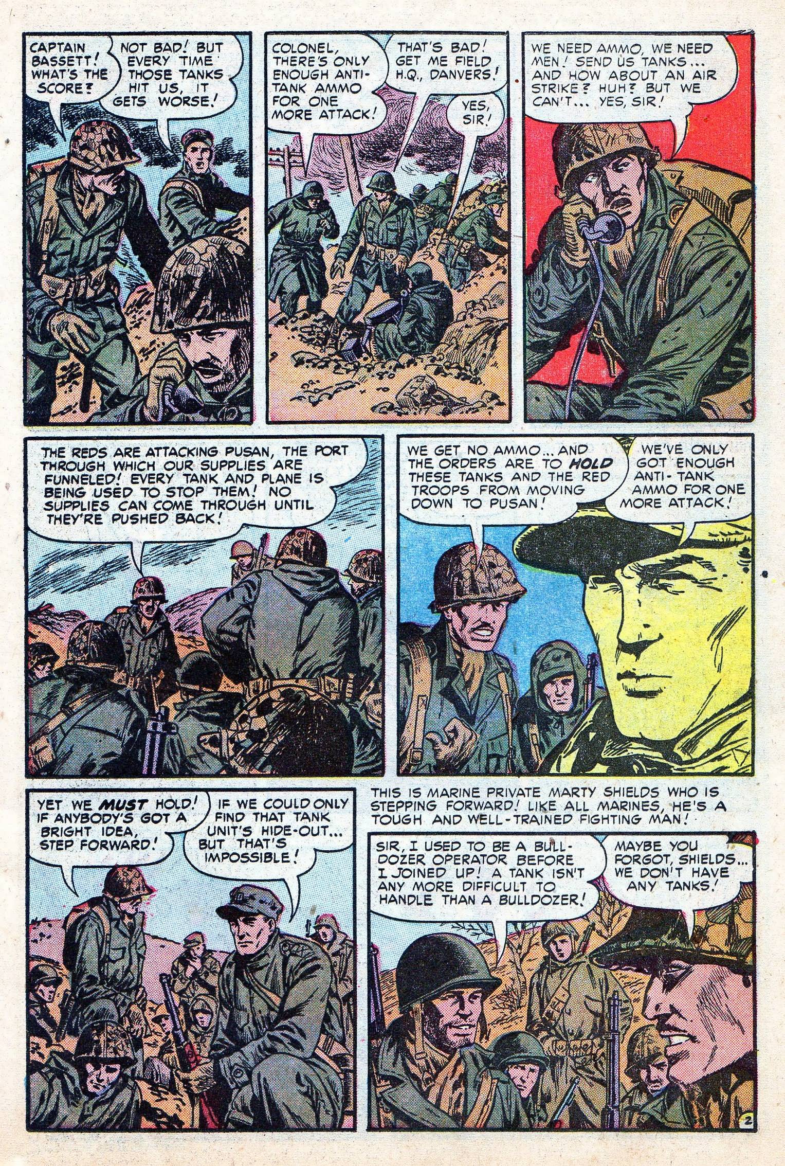 Read online Marines in Action comic -  Issue #4 - 11