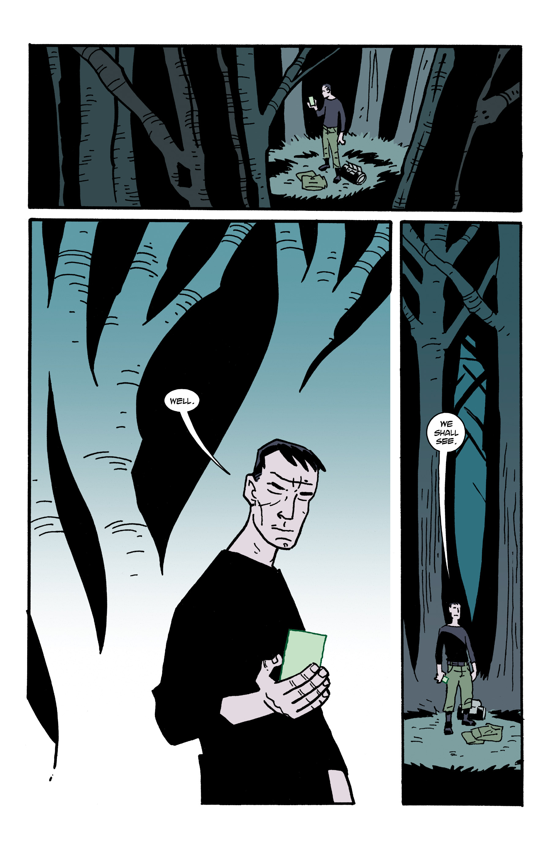 Read online The Visitor: How and Why He Stayed comic -  Issue #1 - 13