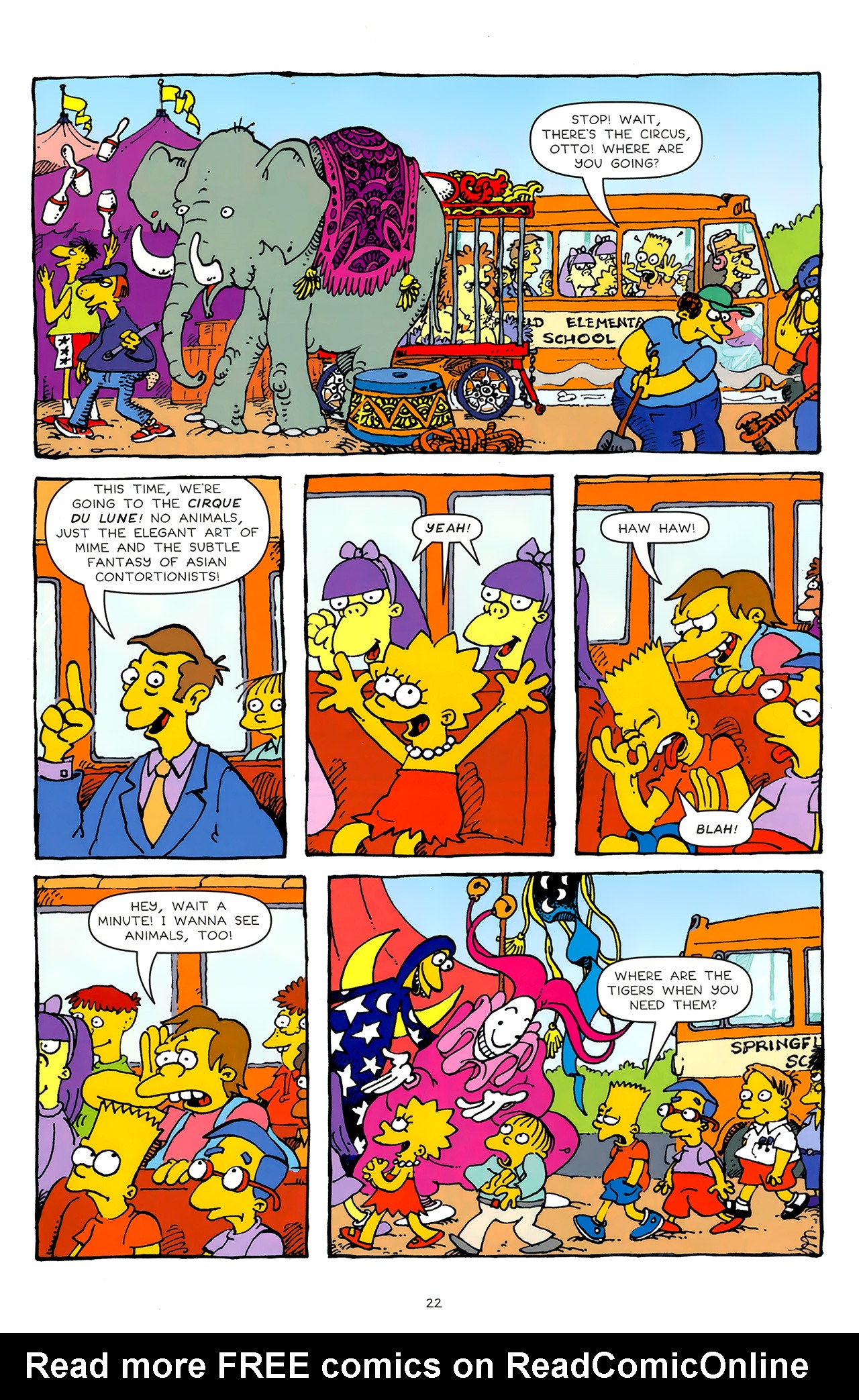 Read online Bongo Comics Free-For-All! comic -  Issue #2011 - 19