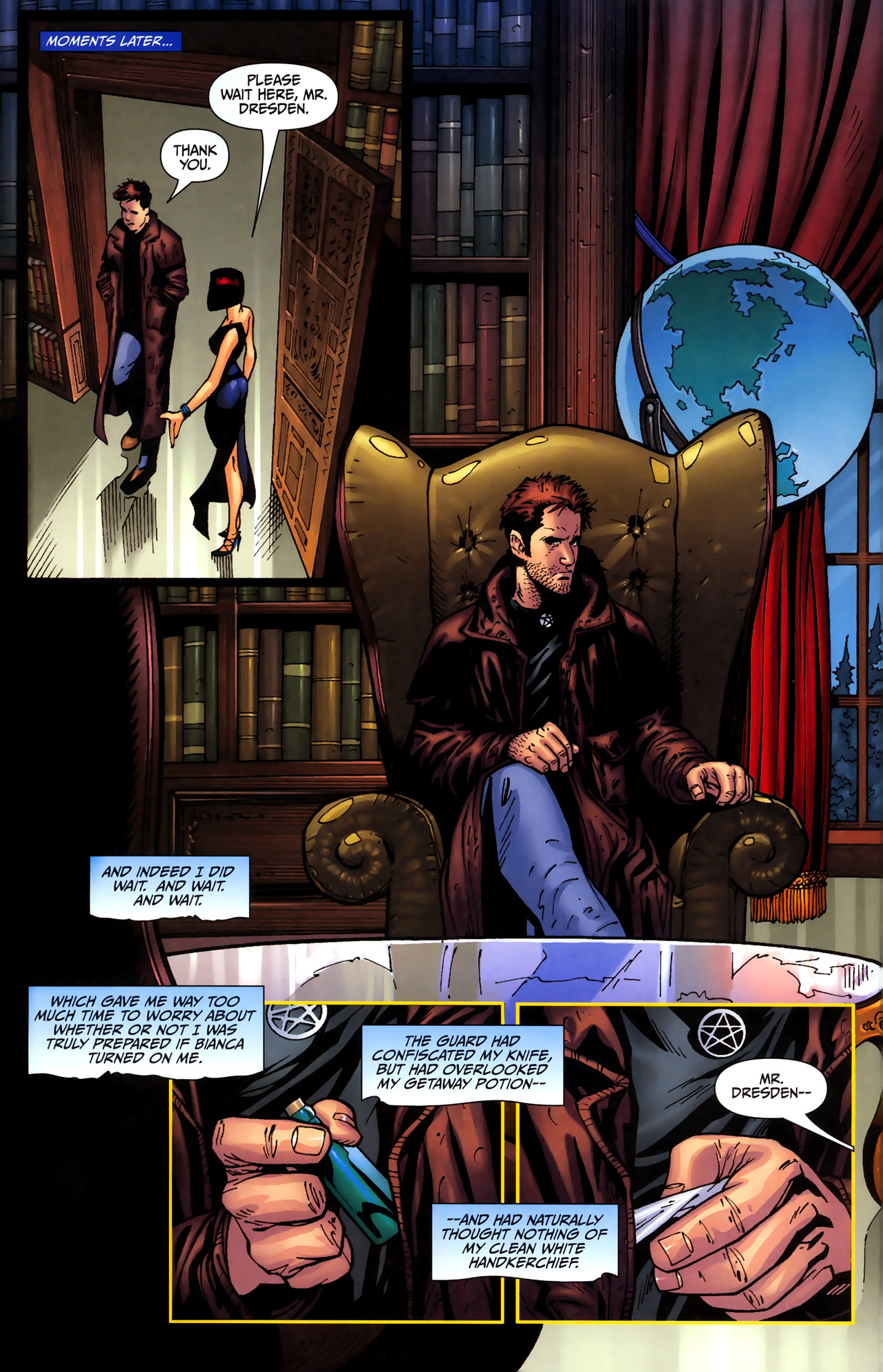 Read online Jim Butcher's The Dresden Files: Storm Front comic -  Issue #2 - 18