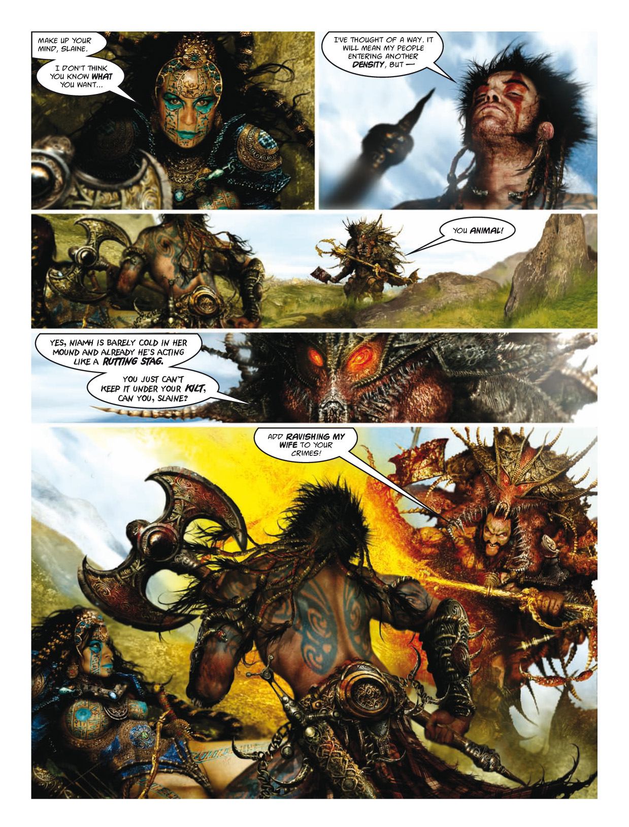 Read online Sláine comic -  Issue # TPB 11 - 25