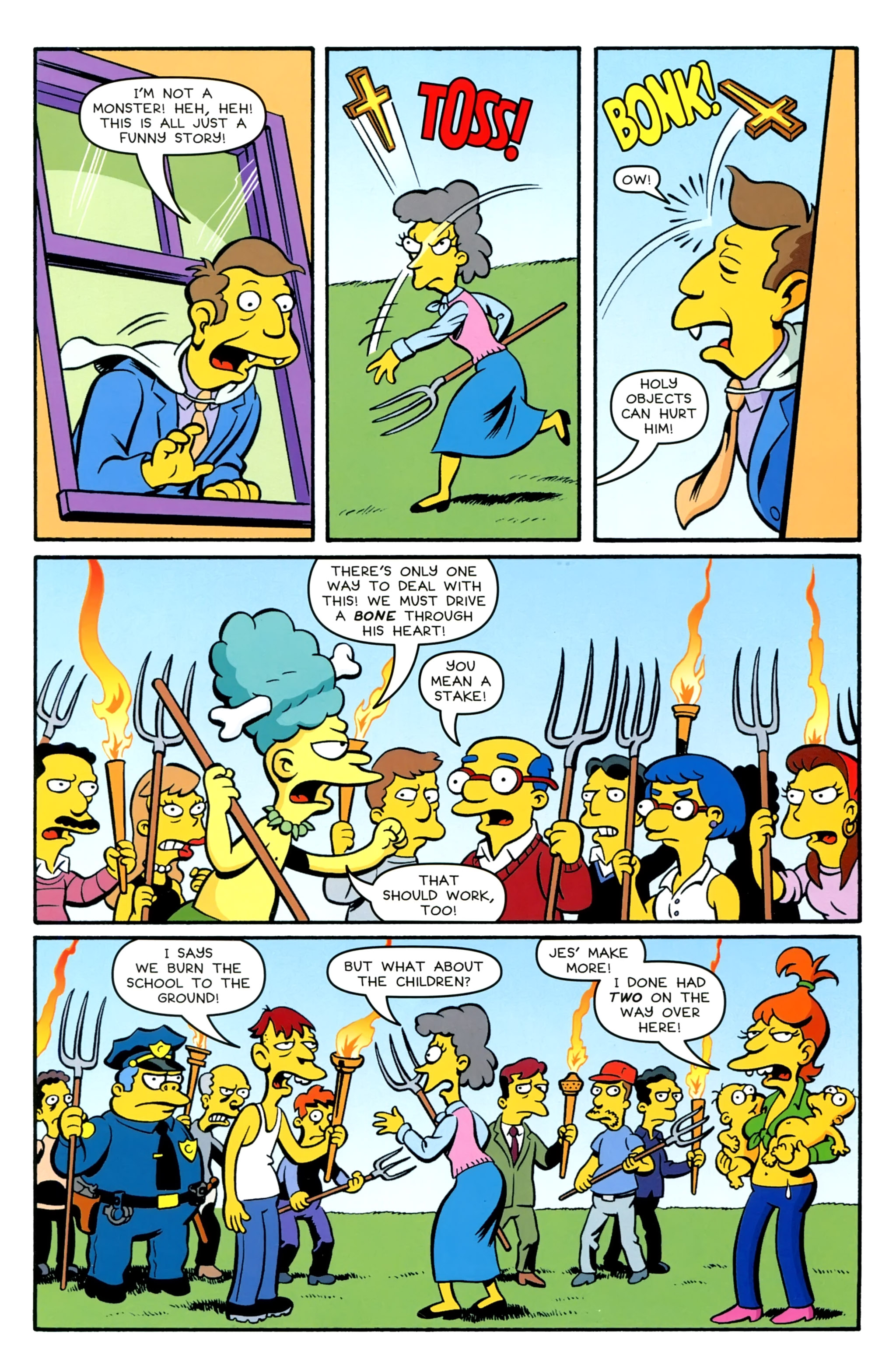 Read online Bongo Comics Free-For-All! comic -  Issue #2016 - 24