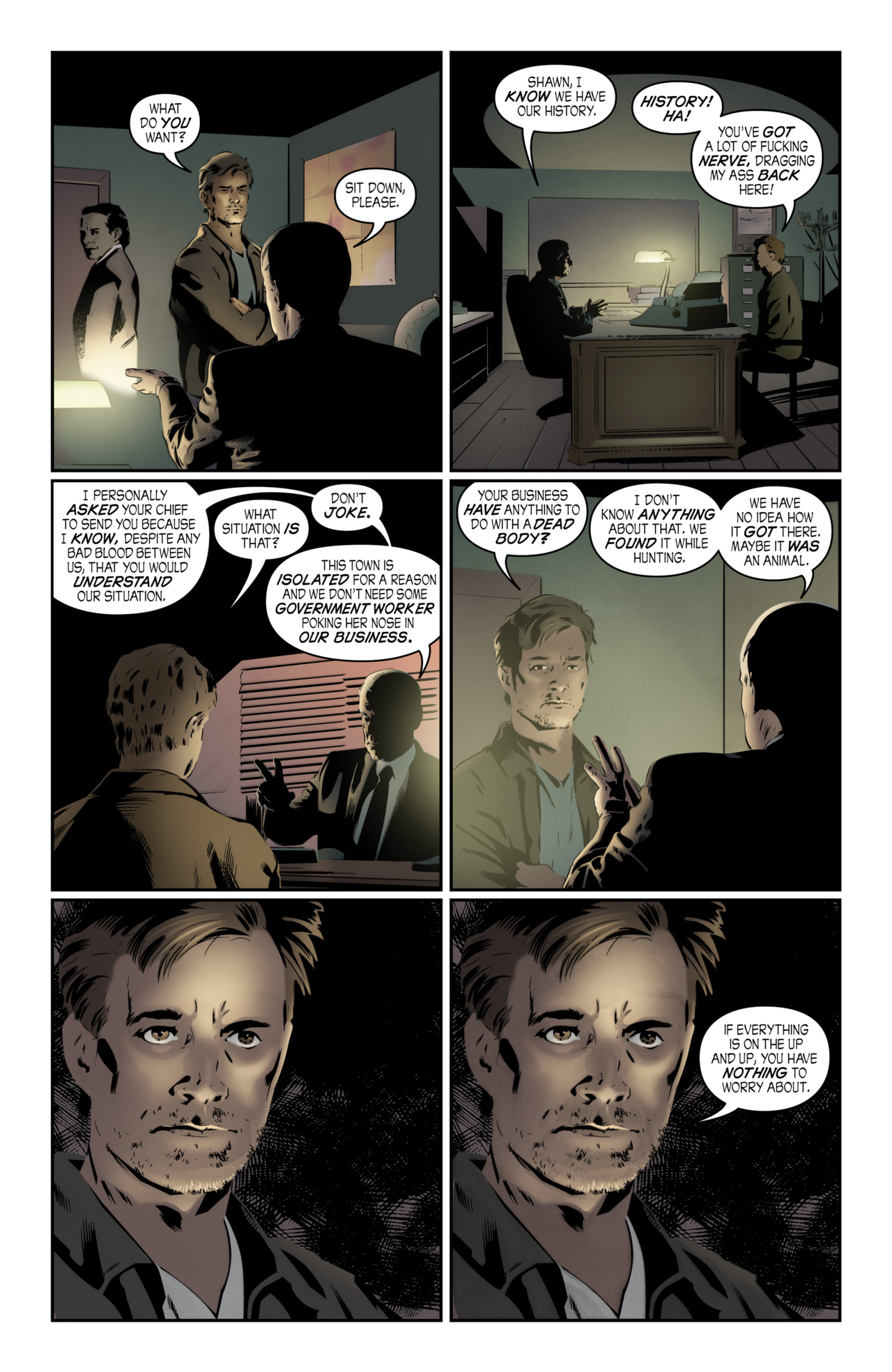 Read online John Carpenter's Night Terrors comic -  Issue # Second Nature - 17
