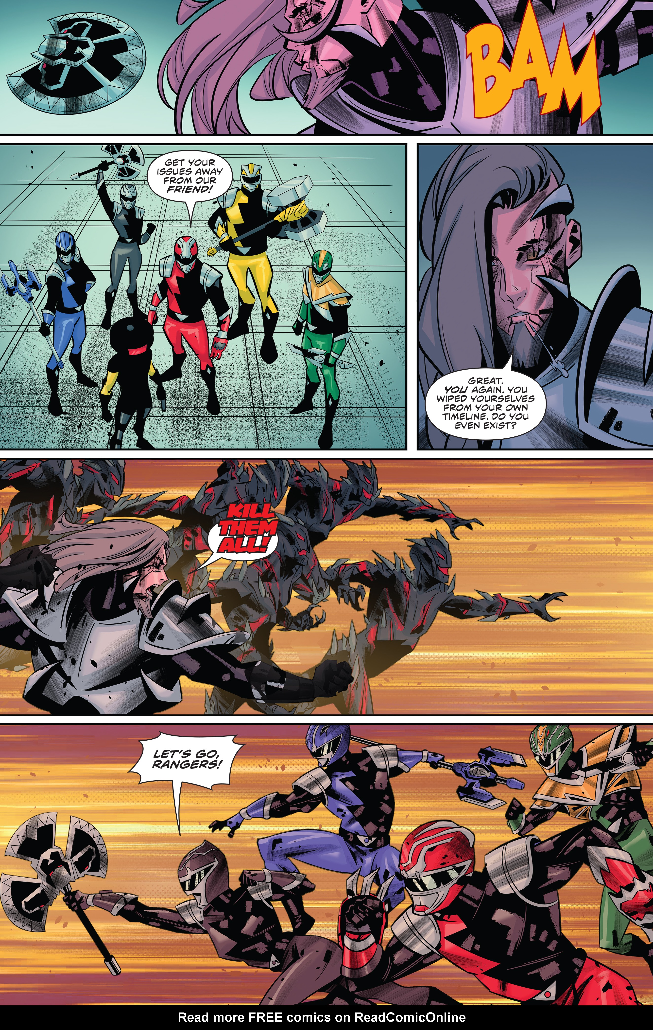 Read online Power Rangers Unlimited comic -  Issue # HyperForce - 35