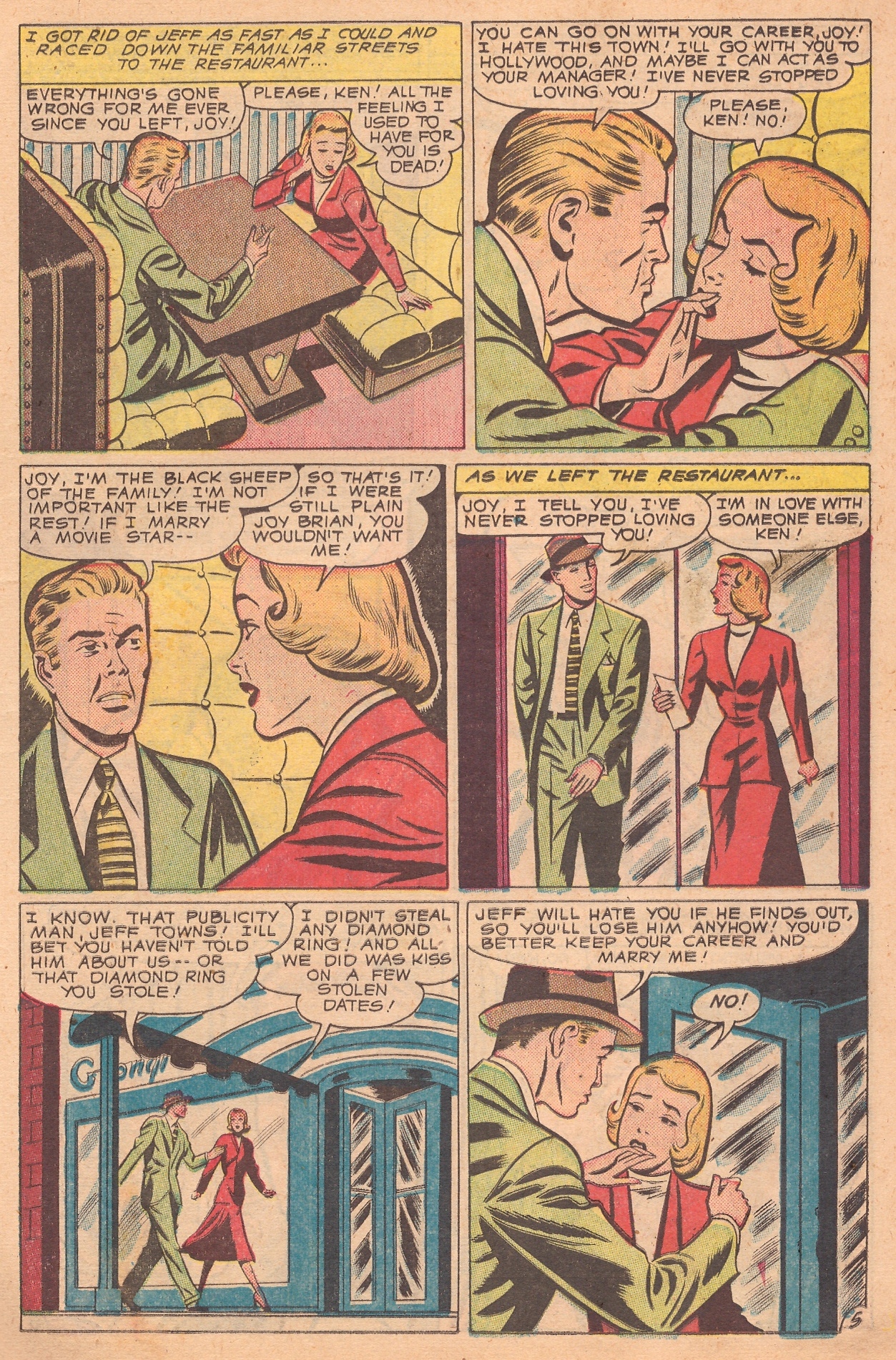 Read online Glamorous Romances comic -  Issue #52 - 15