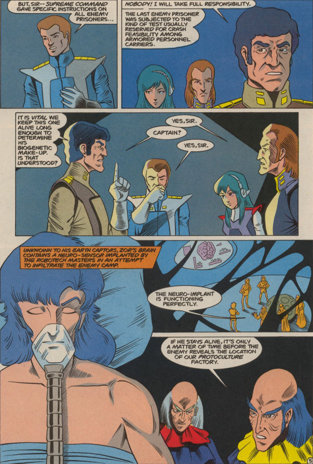Read online Robotech Masters comic -  Issue #10 - 7