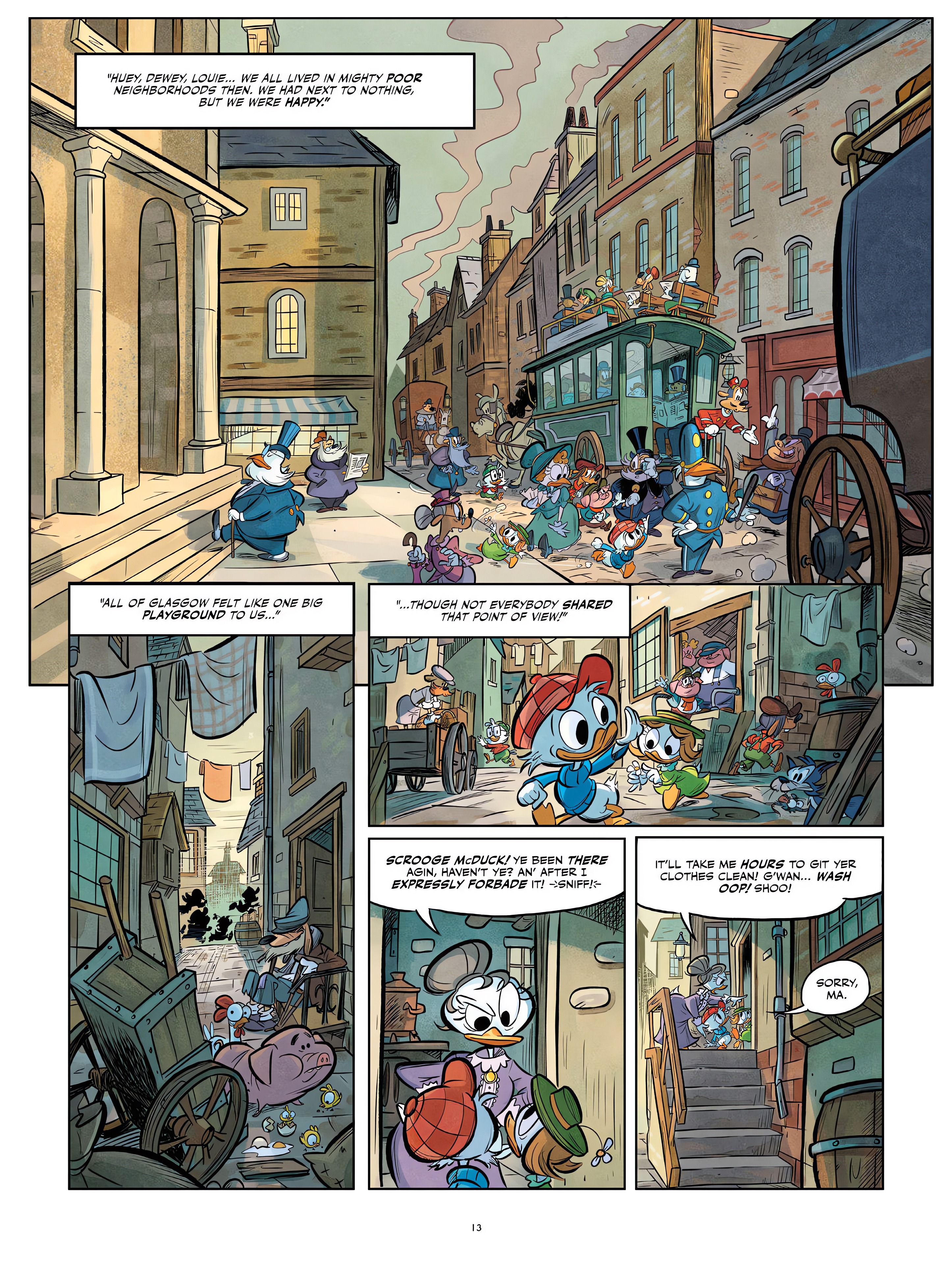 Read online Scrooge McDuck: The Dragon of Glasgow comic -  Issue # Full - 14