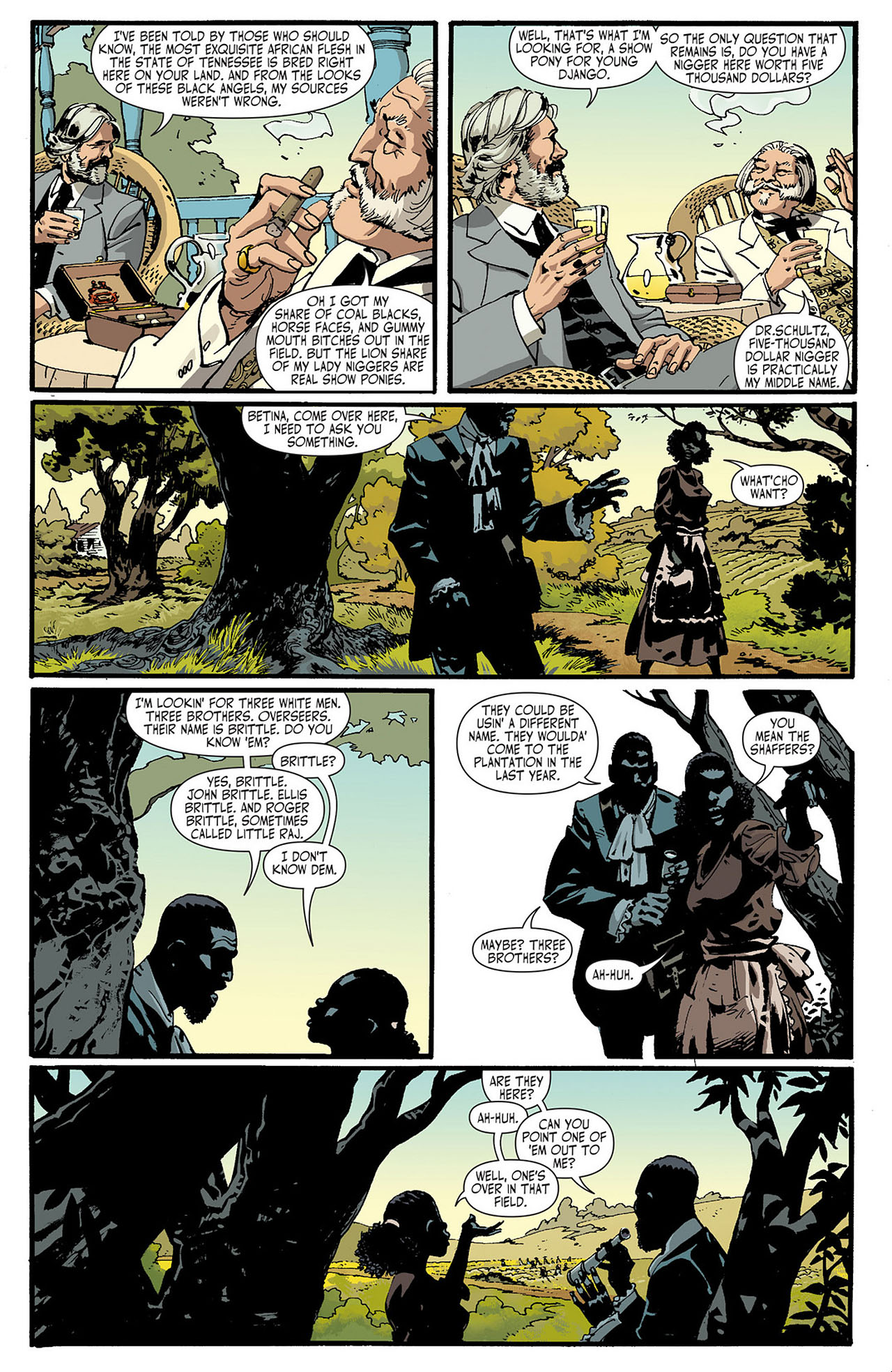 Read online Django Unchained comic -  Issue #1 - 25