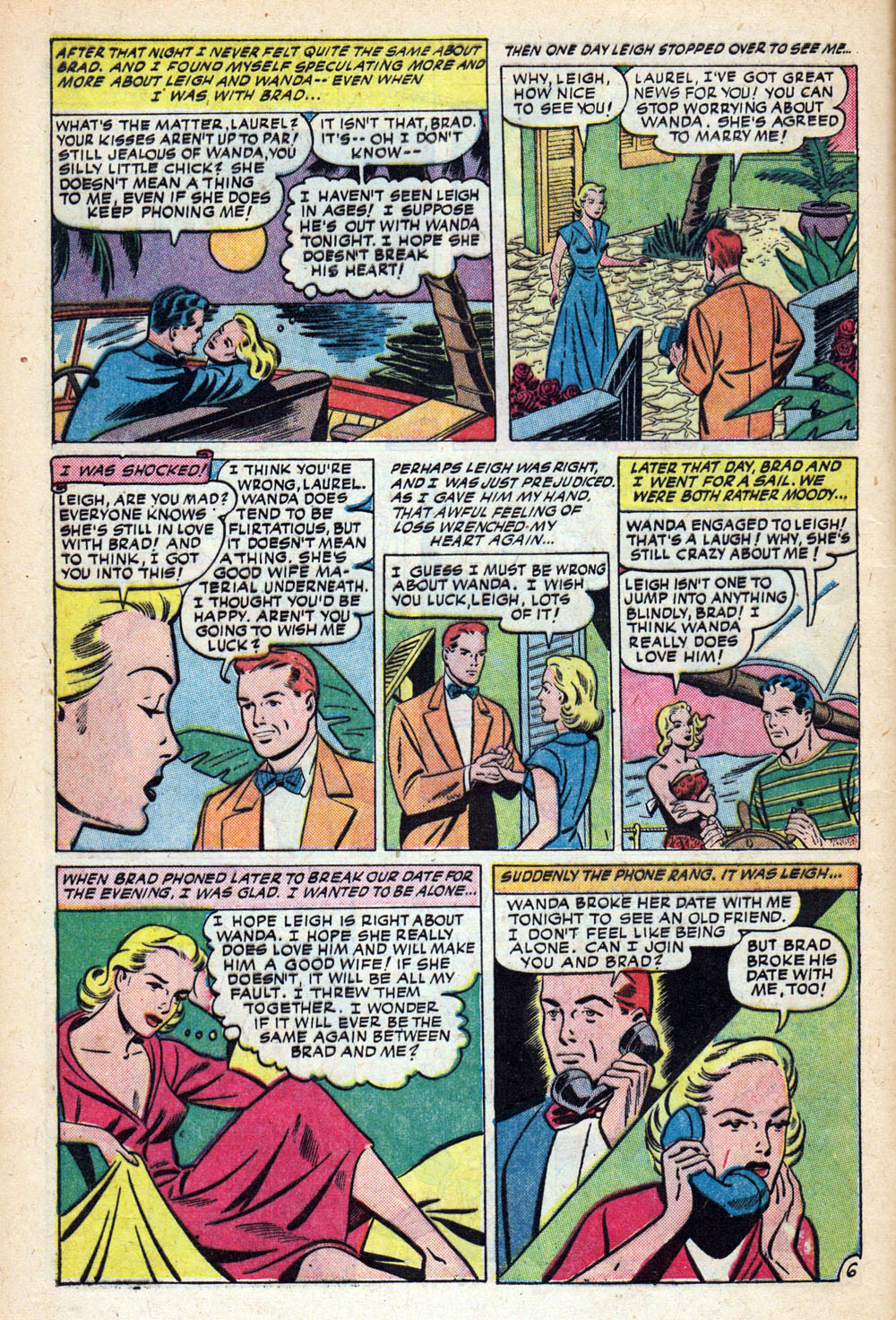 Read online Glamorous Romances comic -  Issue #51 - 8