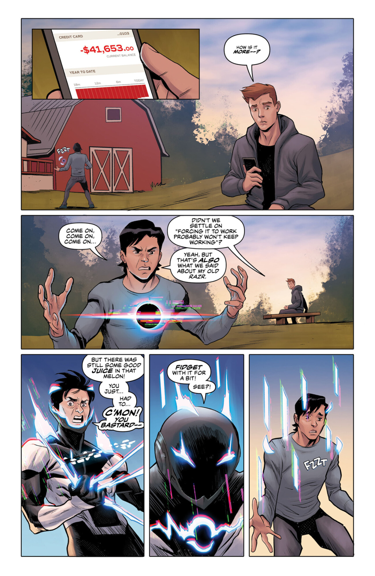 Read online Radiant Black comic -  Issue #25 - 12